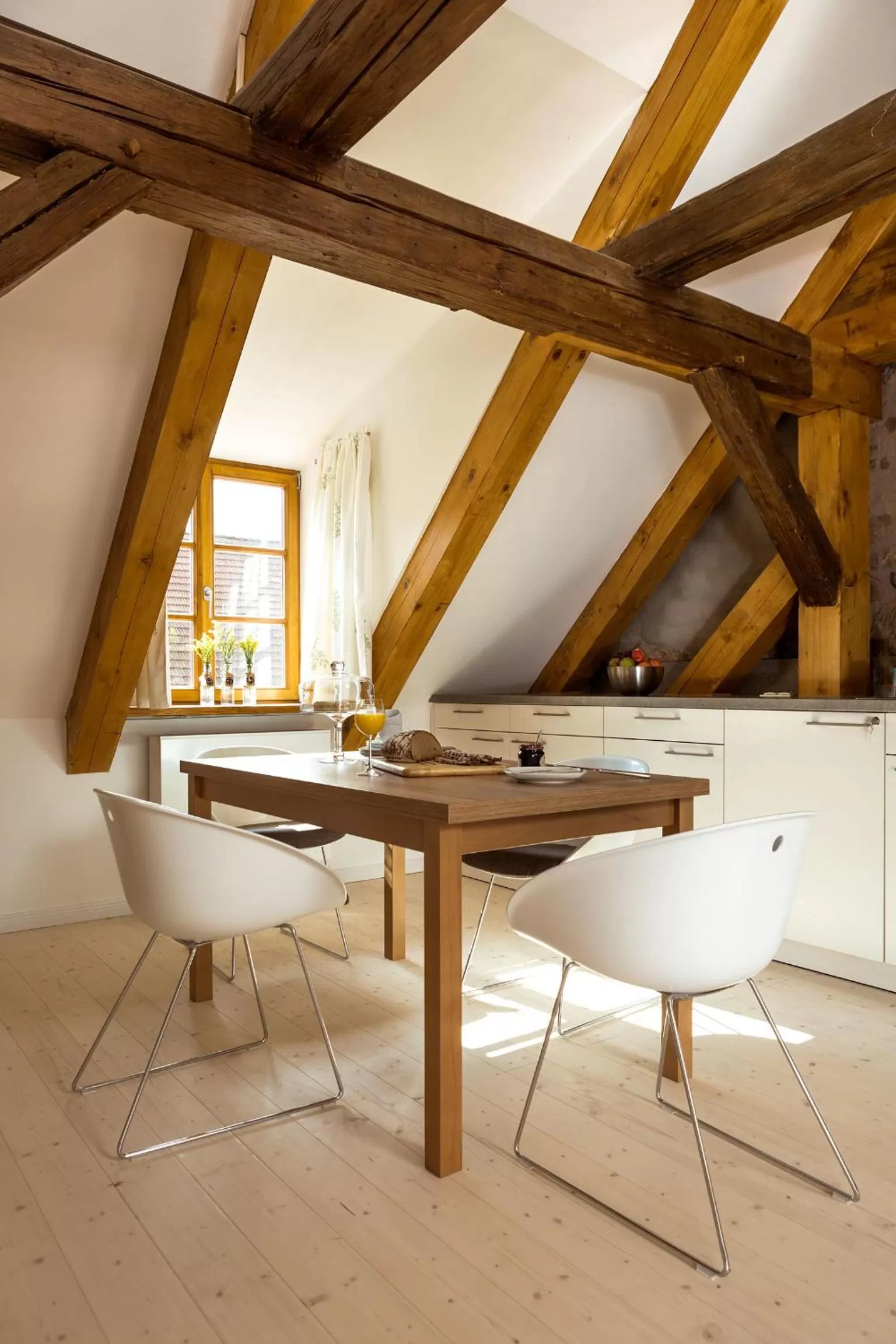 Kitchen or kitchenette in Hollerhöfe - Zu Gast im Dorf