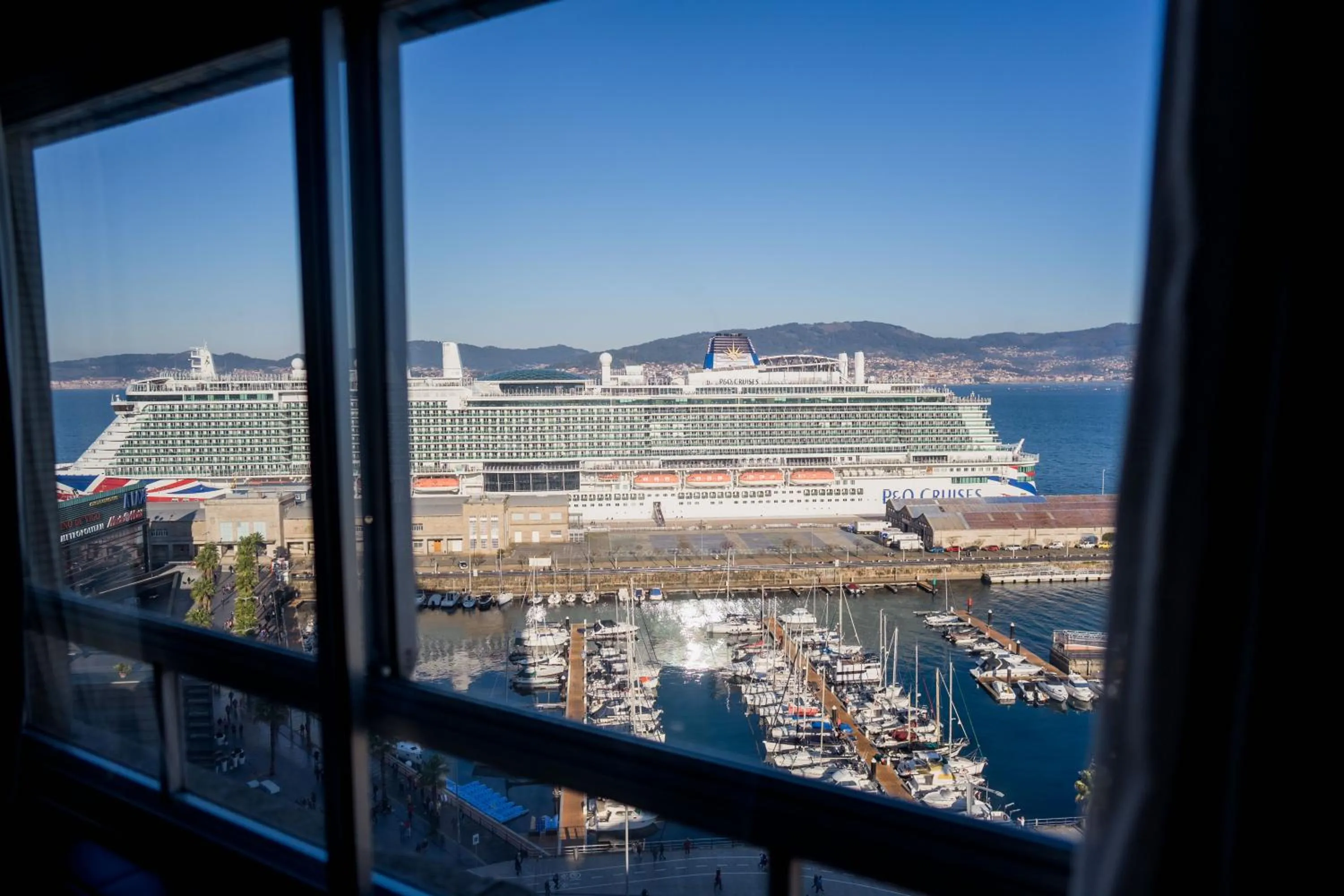 Sea view in Hotel Bahía de Vigo