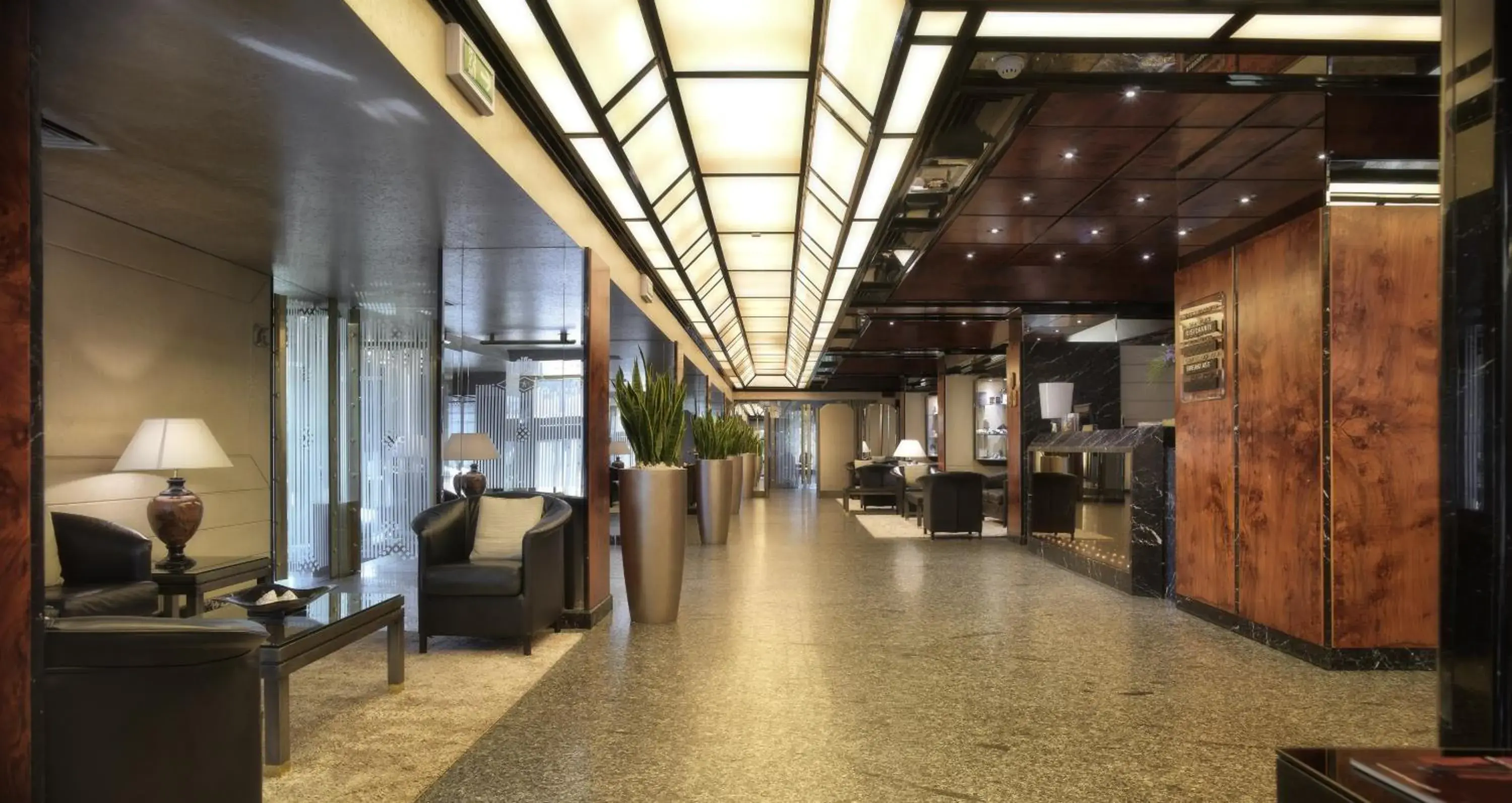 Lobby or reception in Hotel Ambasciatori