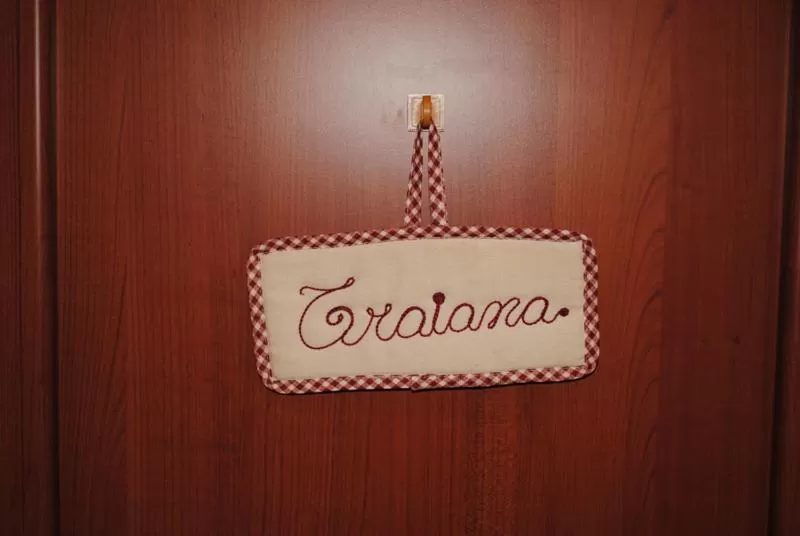 Decorative detail in B&B Insula Portus