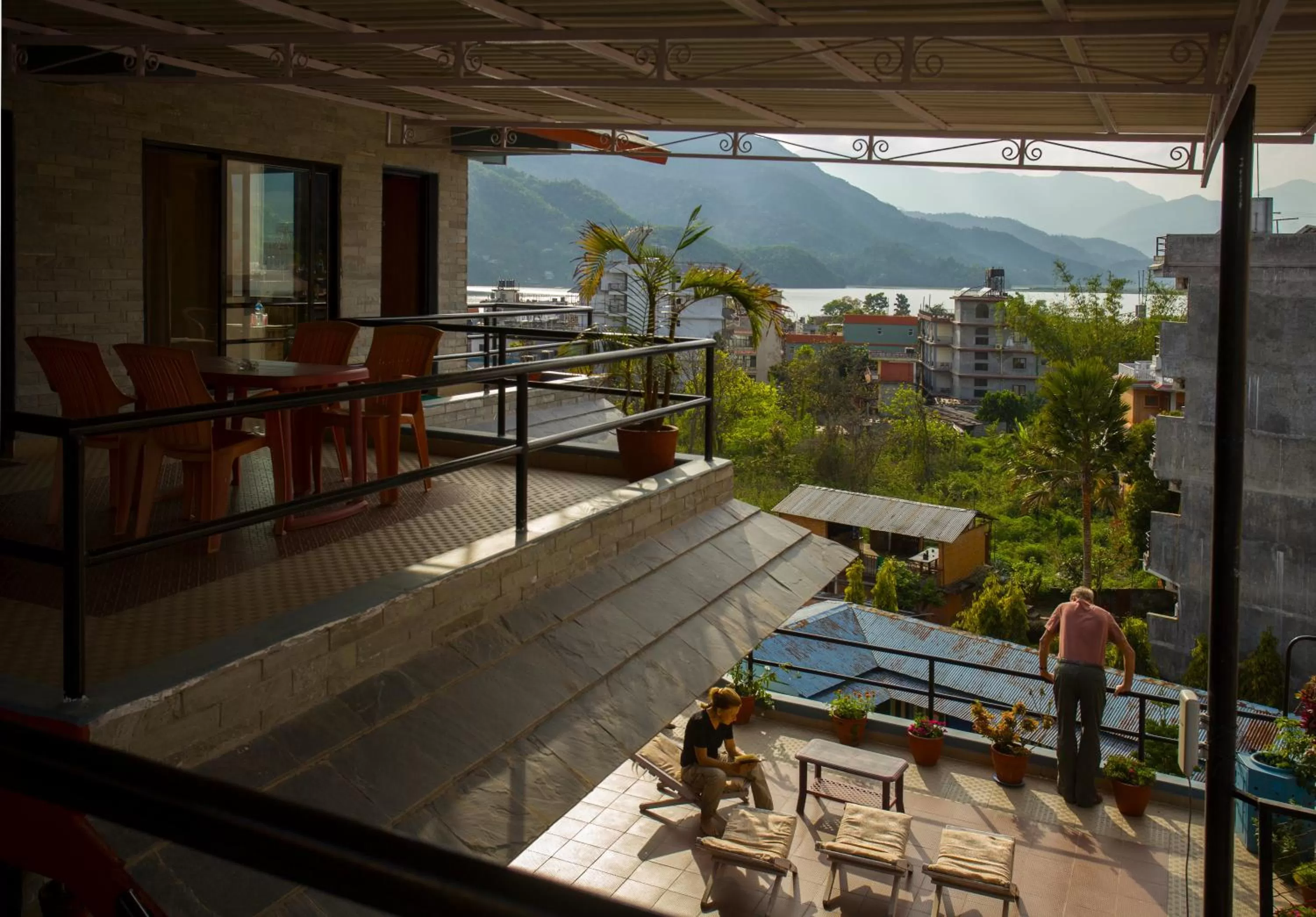 Lake view in The North Face Inn