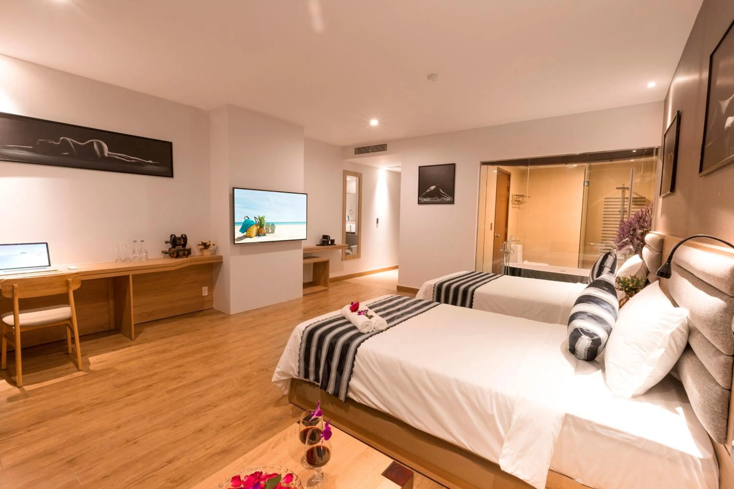 Bedroom, Bed in Aiden Saigon Hotel