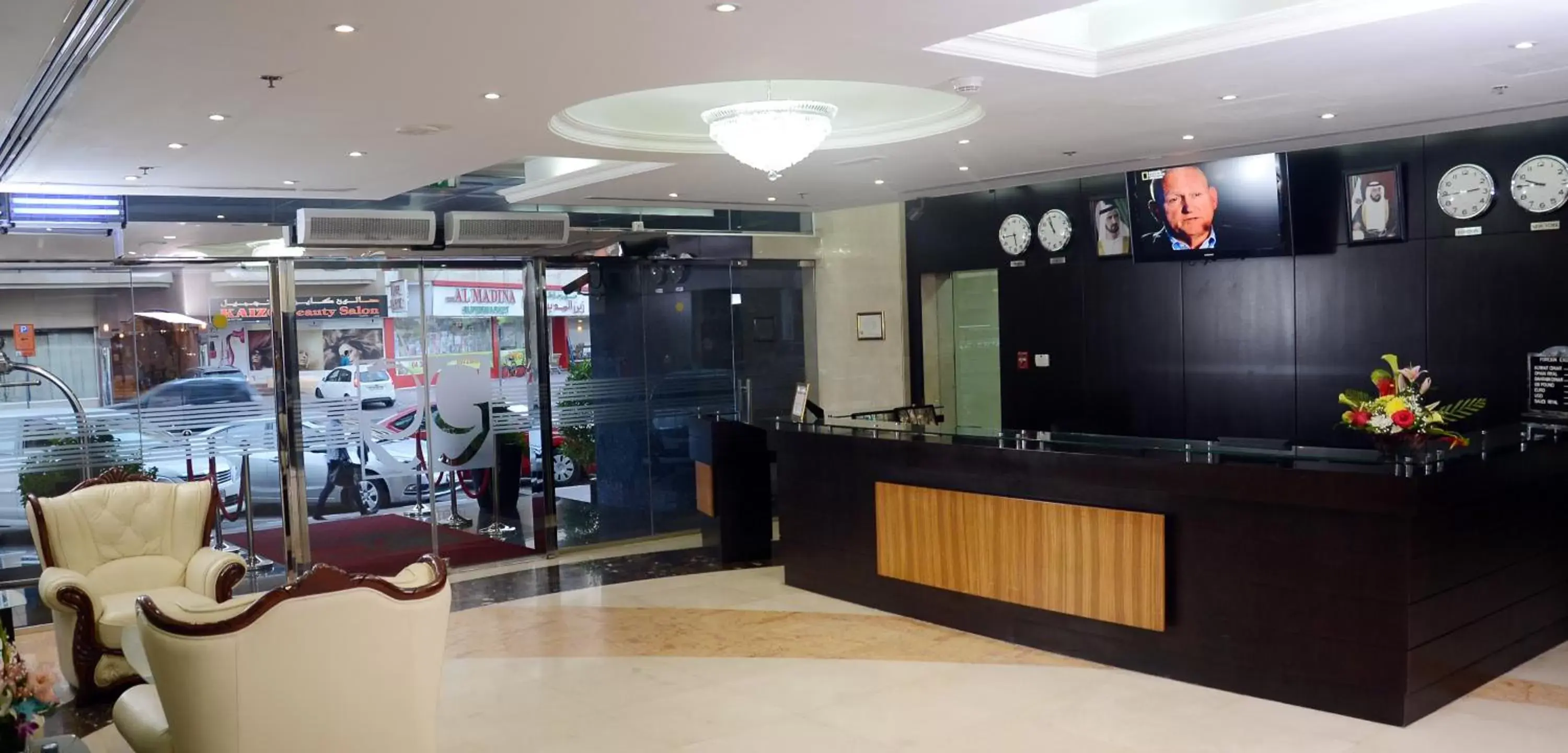 Lobby or reception, Lobby/Reception in Rose Garden Hotel Apartments - Al Barsha, Near Metro Station
