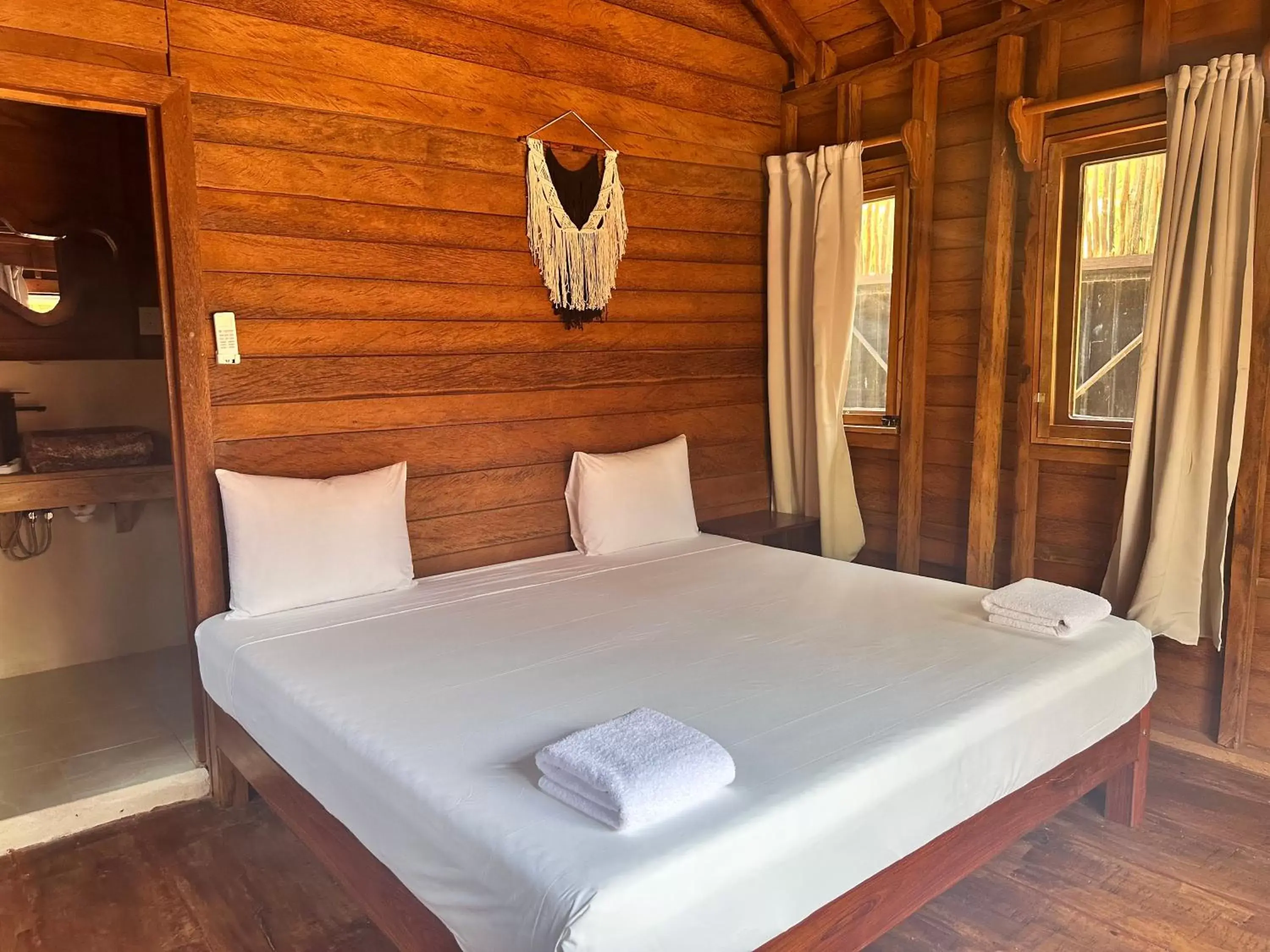 Bed in bacalar My Love Front Laguna