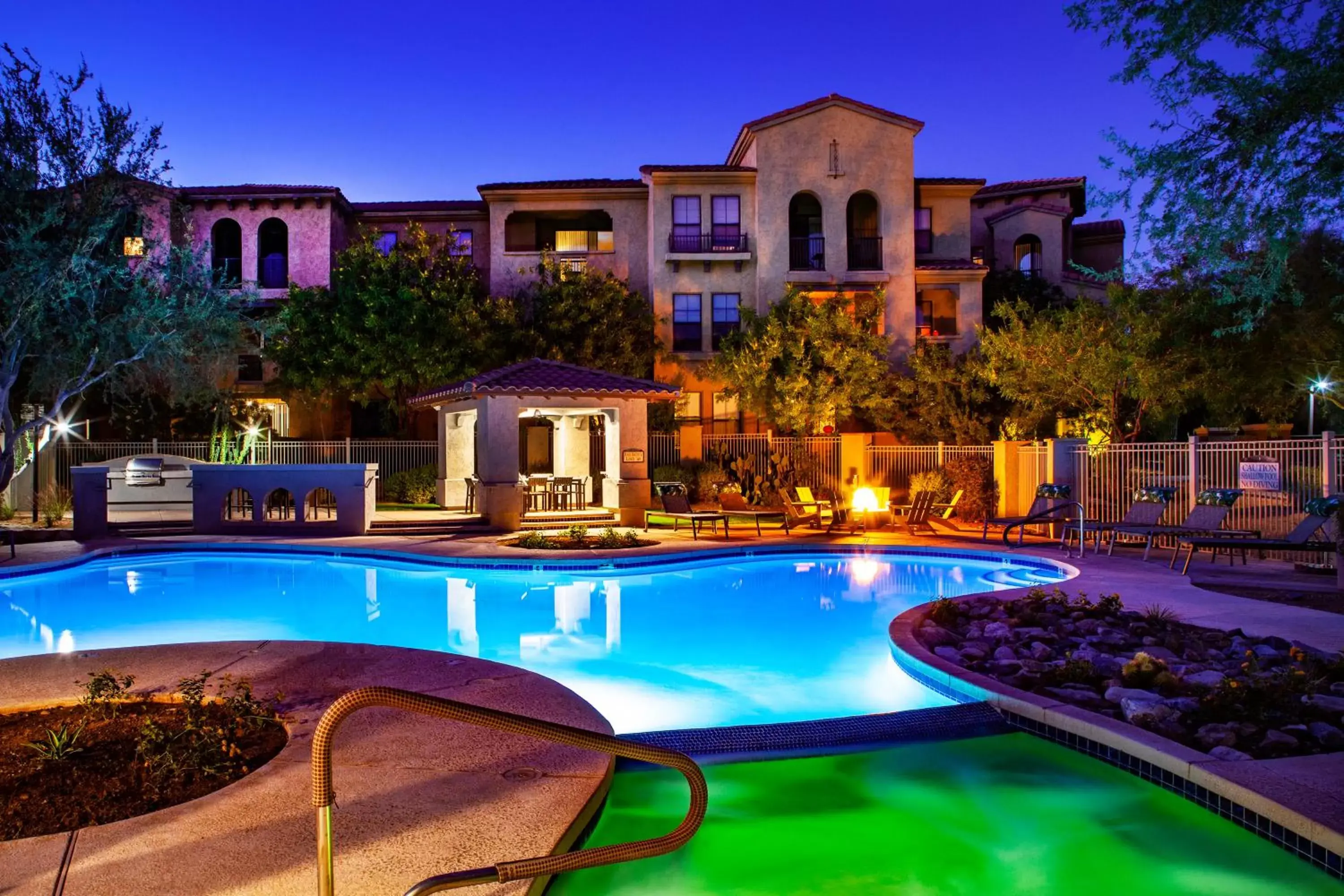 Swimming pool, Property Building in Luxury Condos by Meridian CondoResorts- Scottsdale