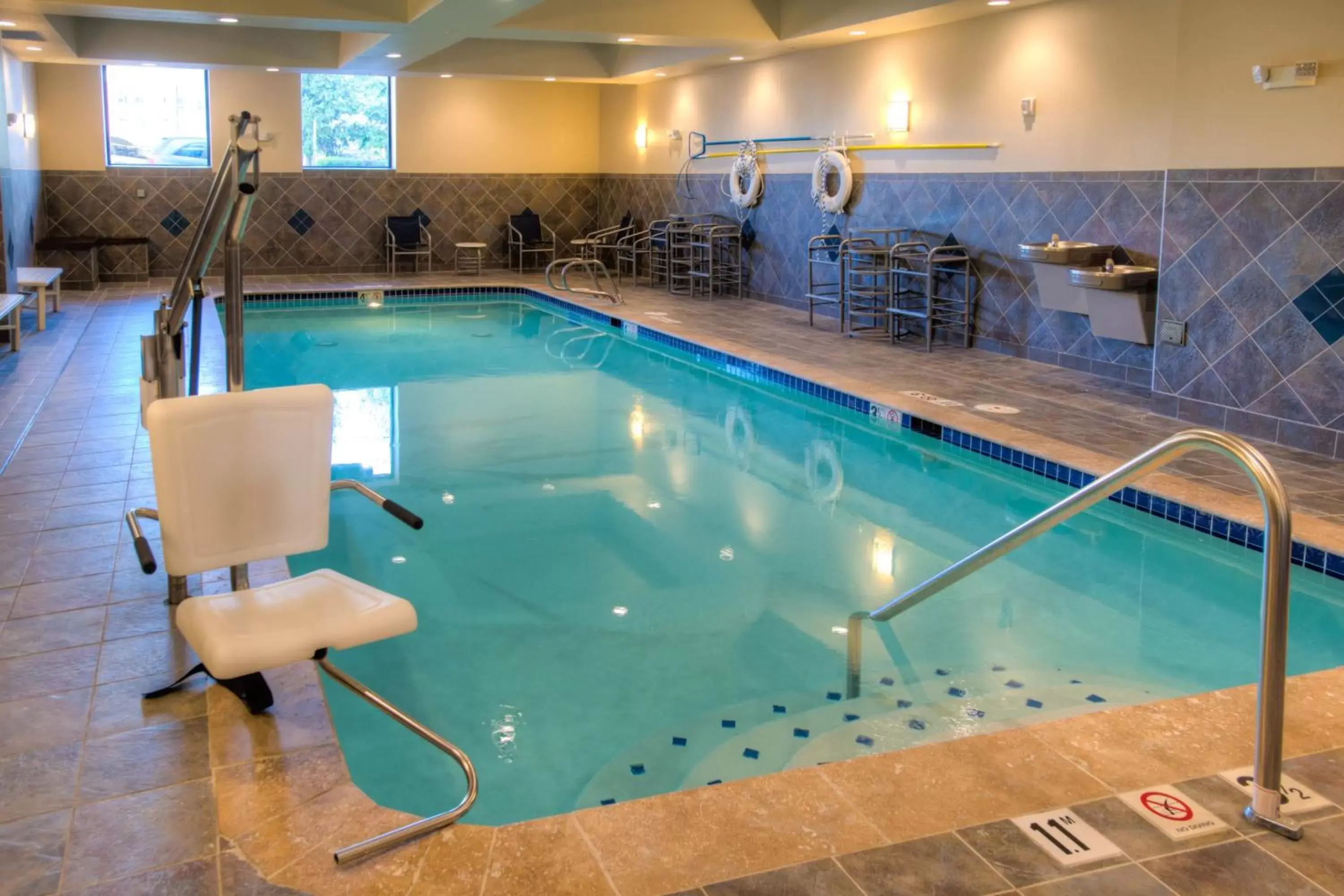 Swimming Pool in Holiday Inn Express & Suites Tacoma Downtown, an IHG Hotel