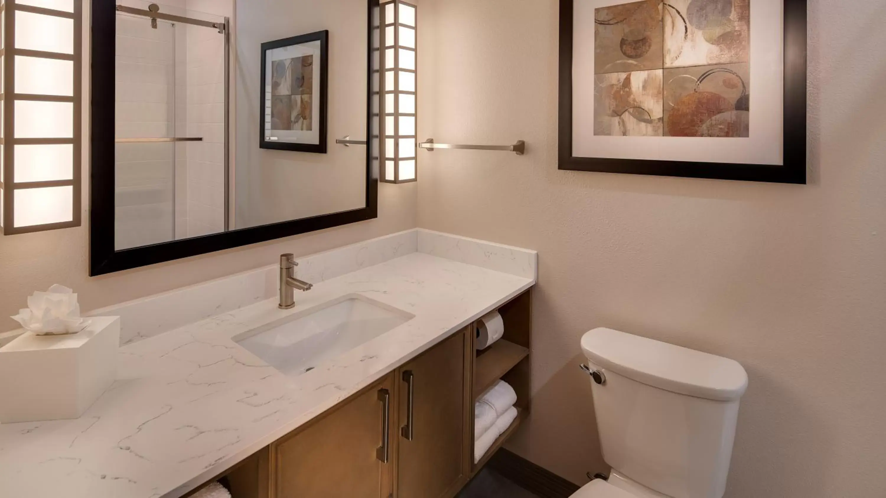 Bathroom in Best Western Executive Residency IH-37 Corpus Christi