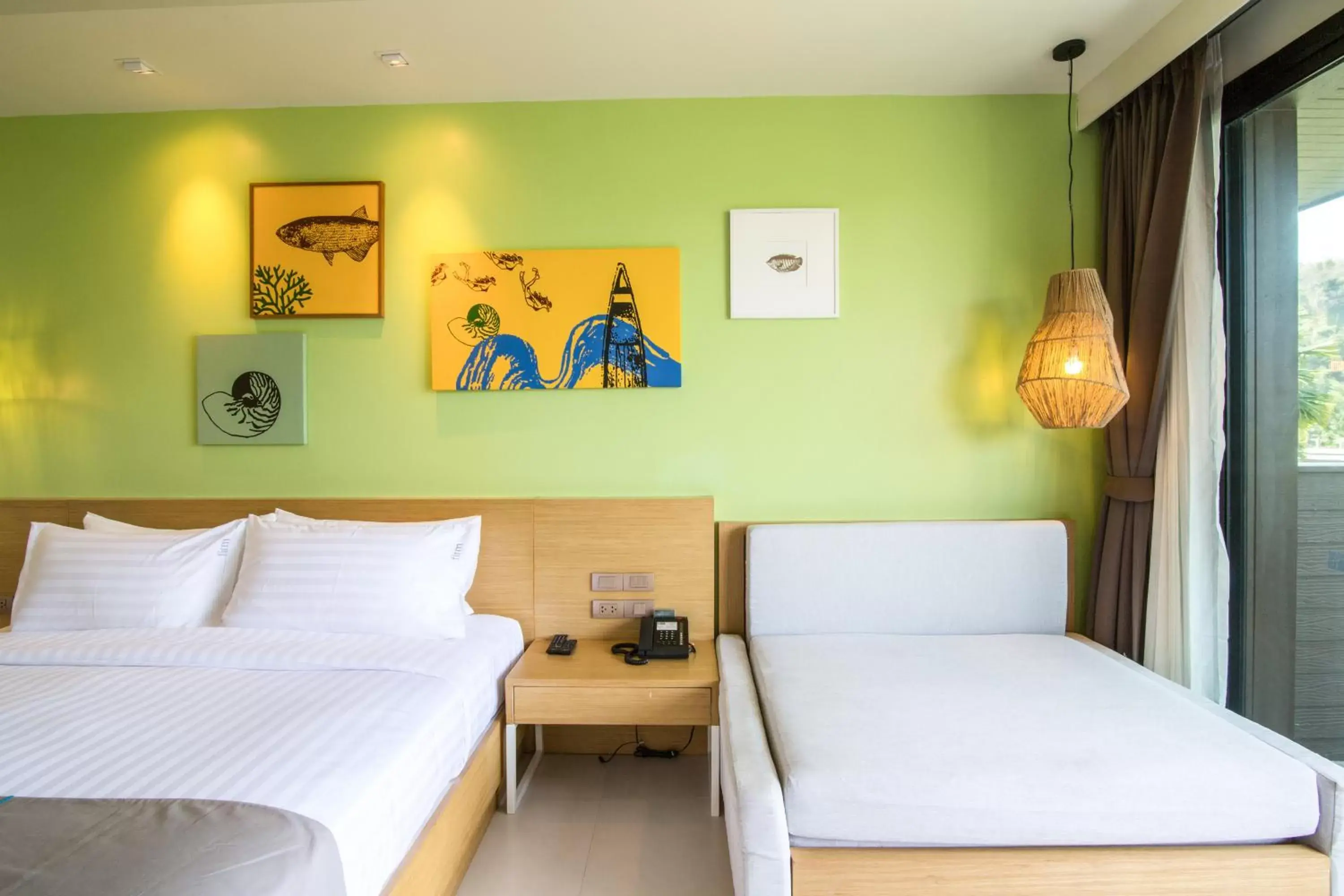 Bed in Holiday Ao Nang Beach Resort, Krabi - SHA Extra Plus