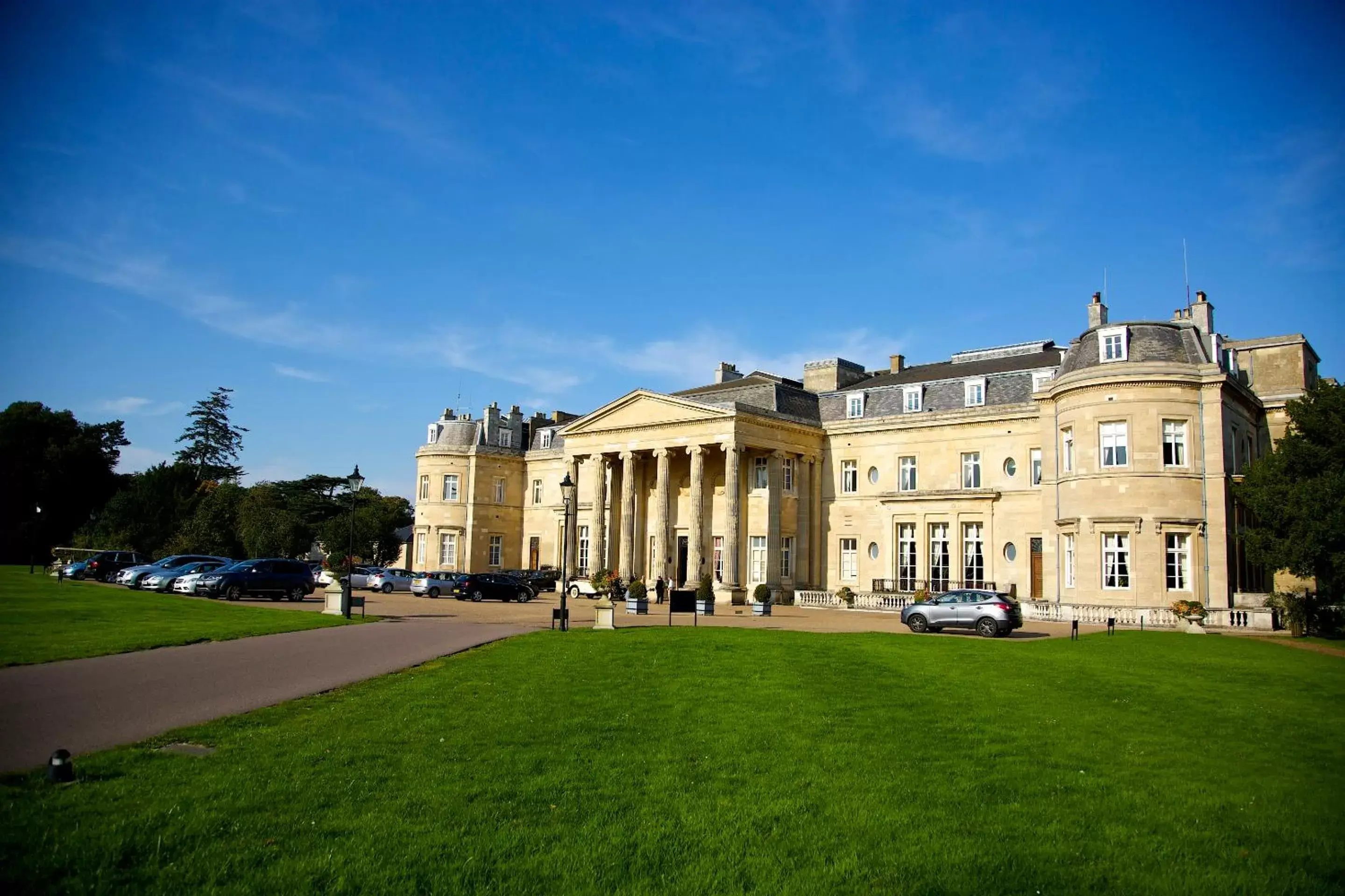 Facade/entrance in Luton Hoo Hotel, Golf and Spa Facade/entrance in Luton Hoo Hotel, Golf and Spa