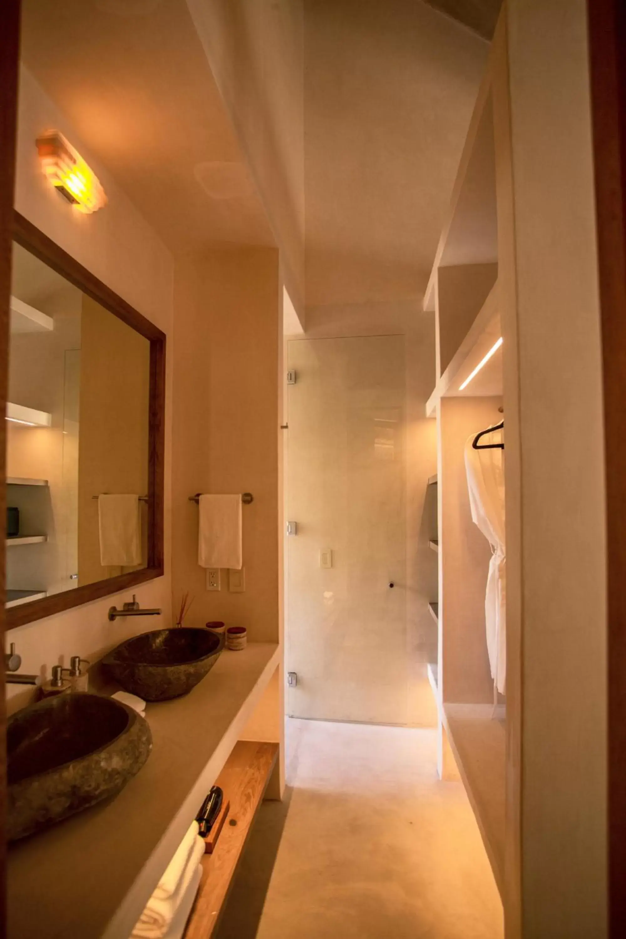 Shower, Bathroom in Hotel Muaré & Spa Tulum