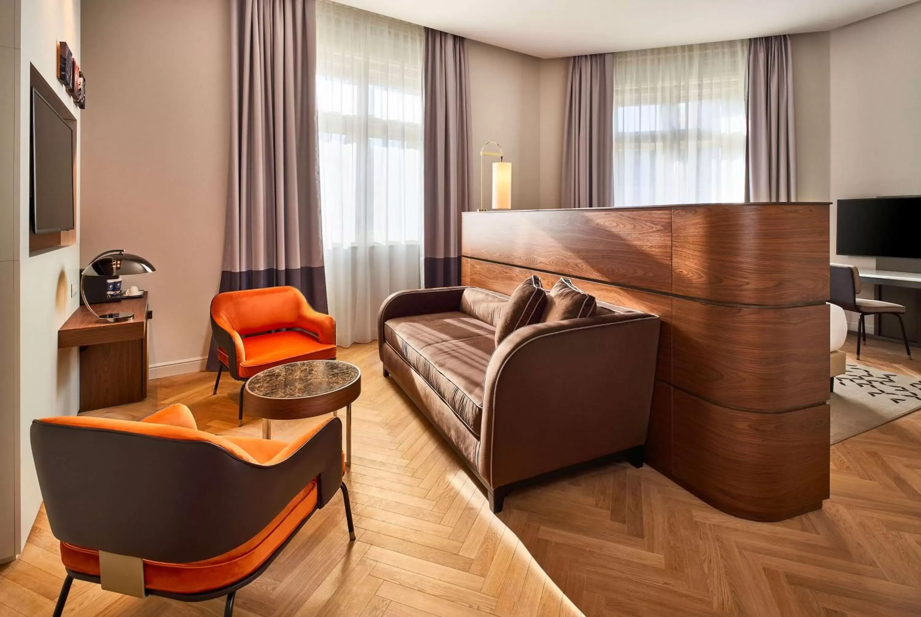 Living room, Seating Area in DoubleTree By Hilton Trieste