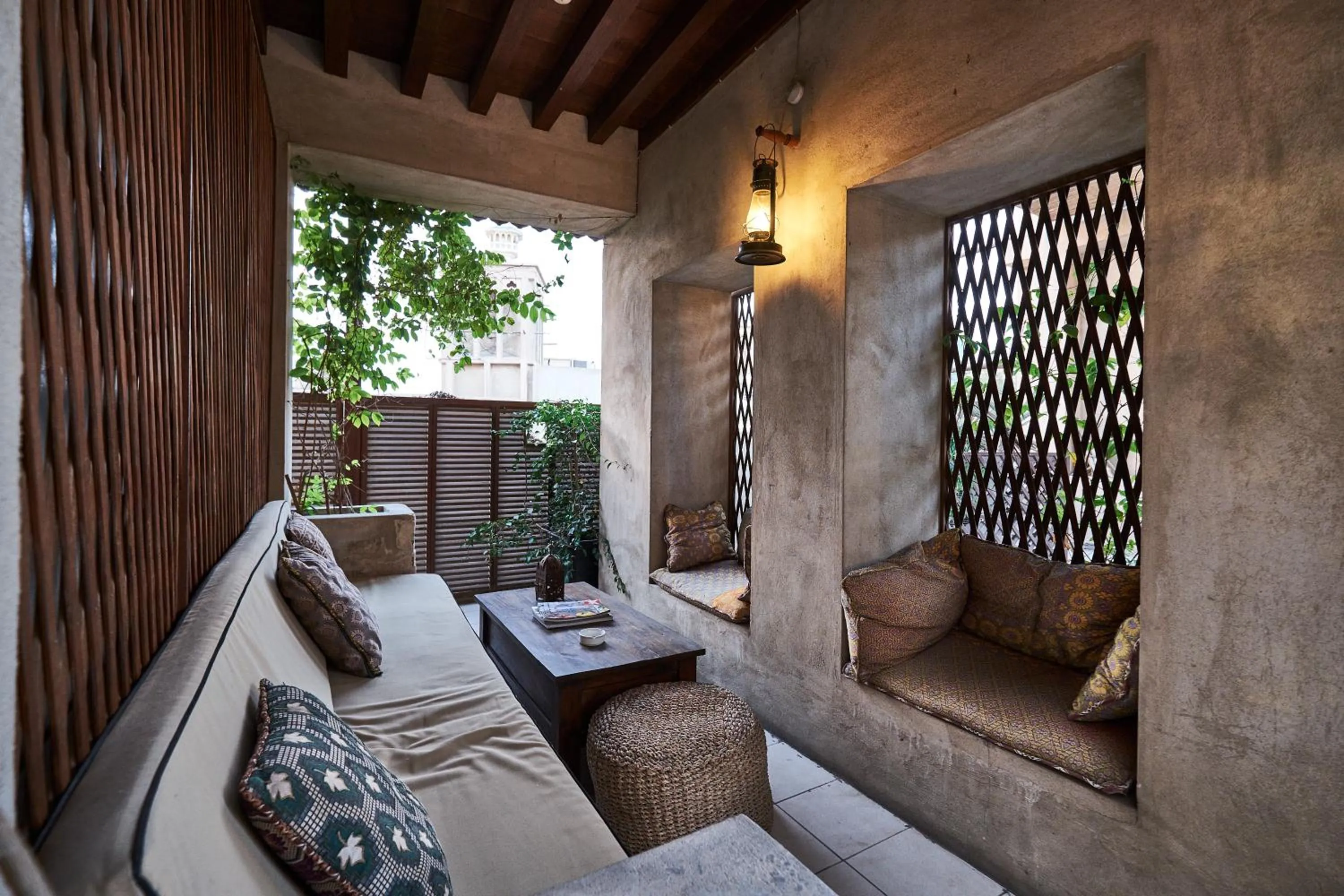 Patio in XVA Art Hotel