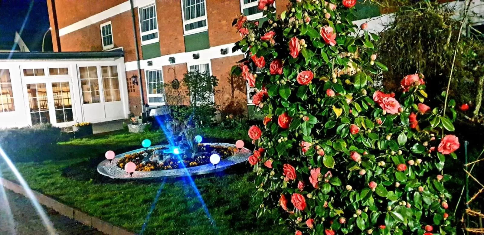 Garden in Hotel Drei Kronen Elmshorn