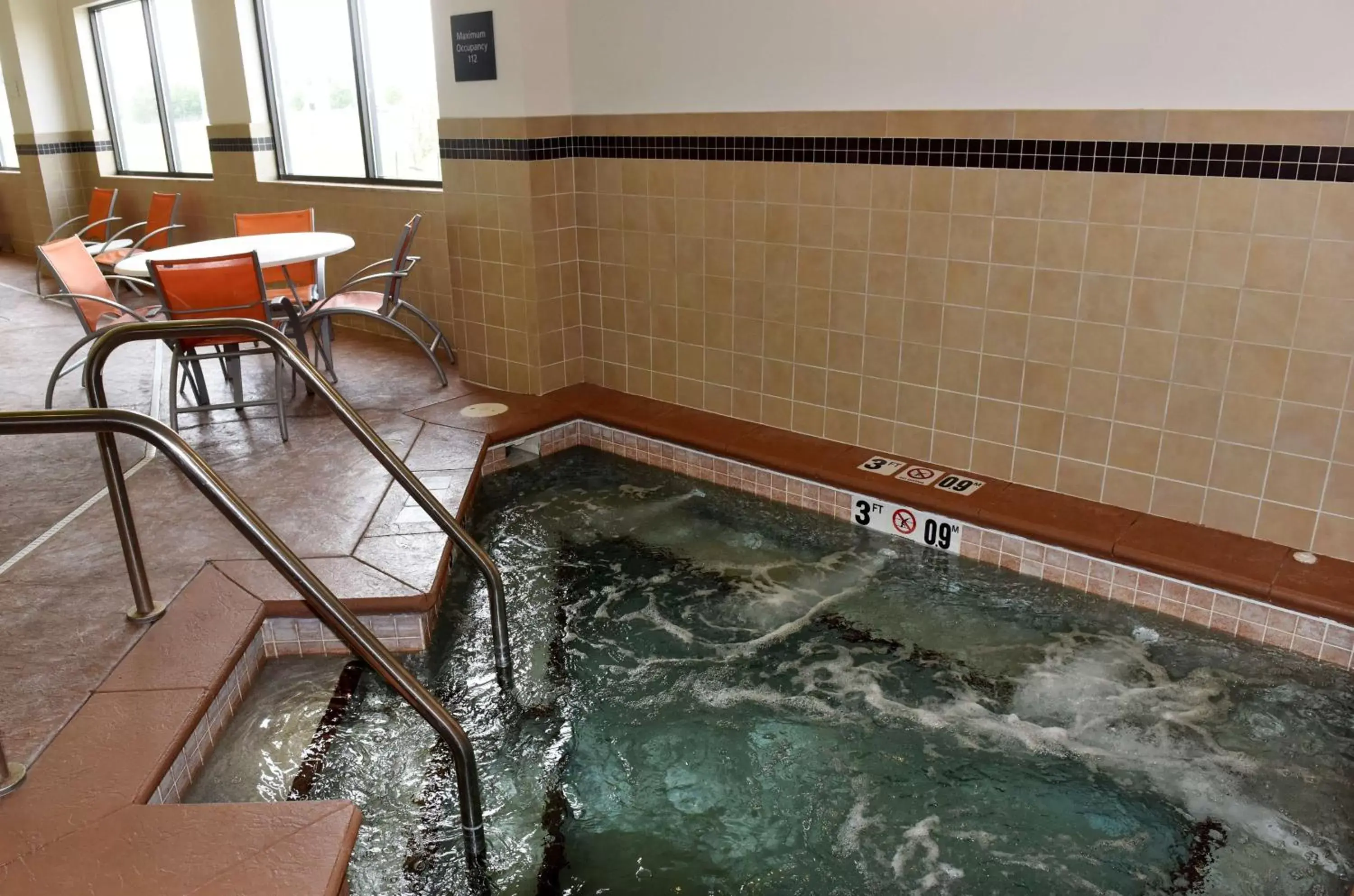 Pool view in Hampton Inn & Suites Fargo Medical Center