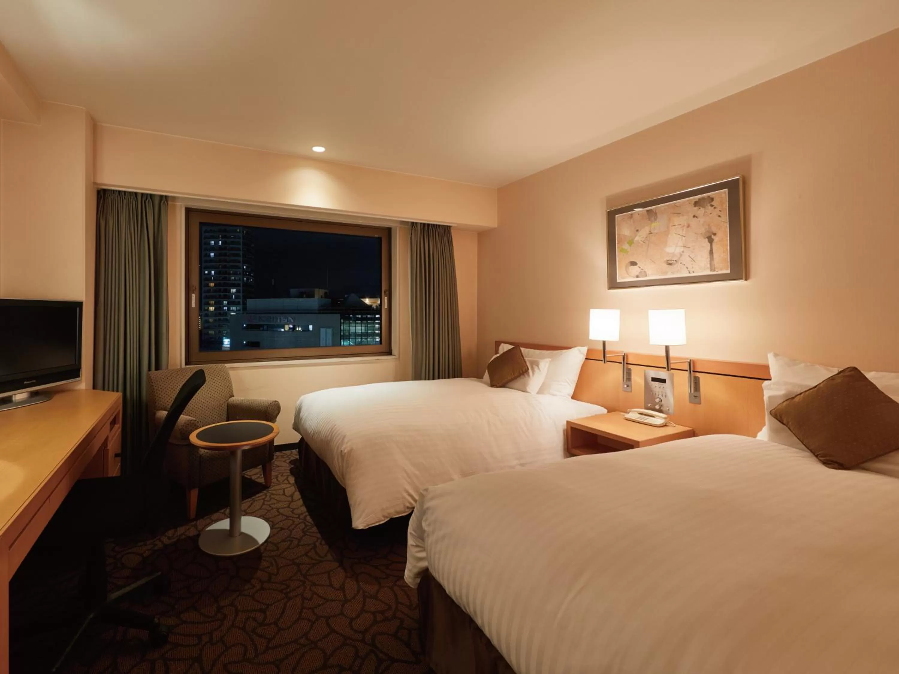 Bedroom, Bed in Hotel Agora Osaka Moriguchi