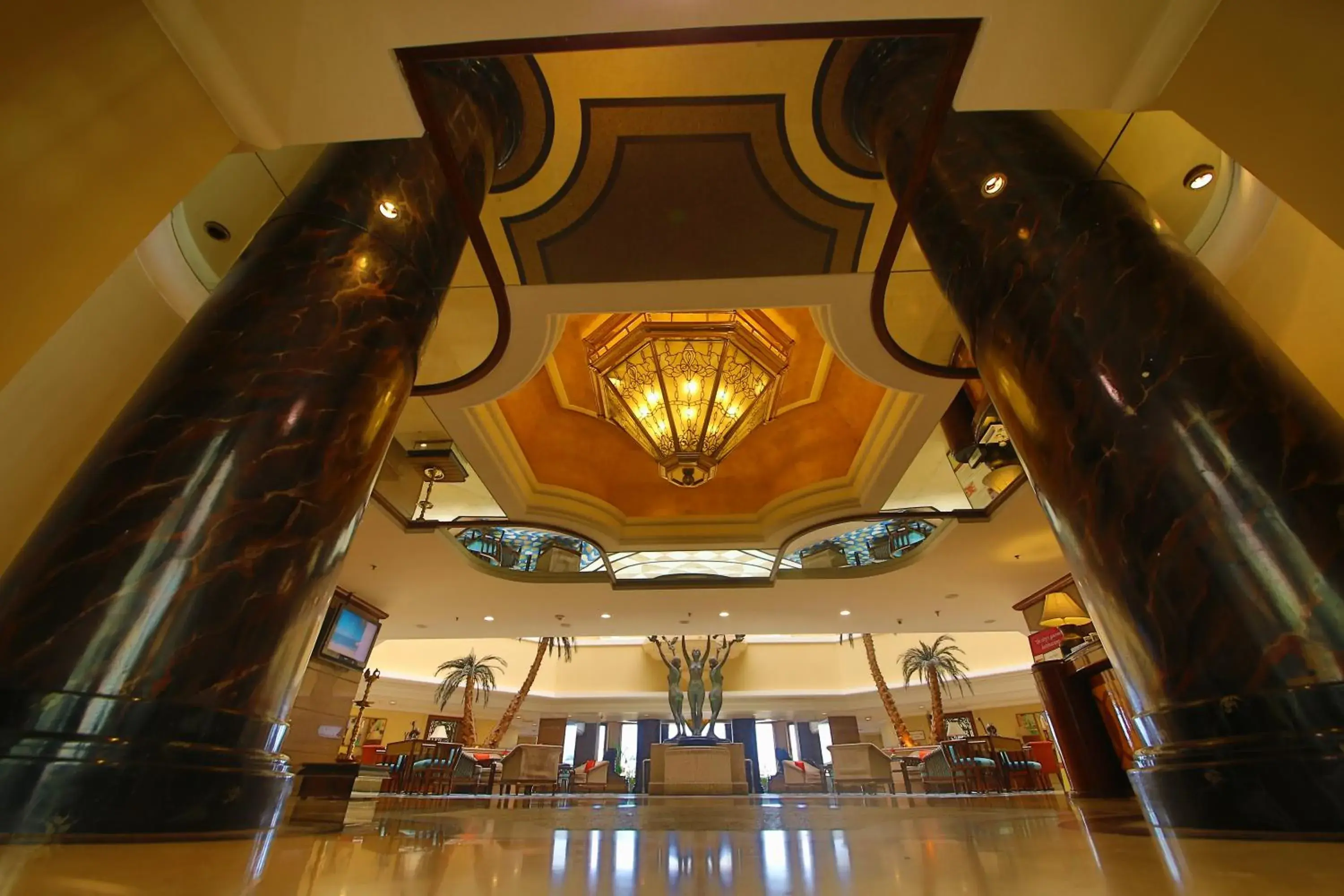 Lobby or reception, Lobby/Reception in Welcomhotel by ITC Hotels, Devee Grand Bay, Visakhapatnam