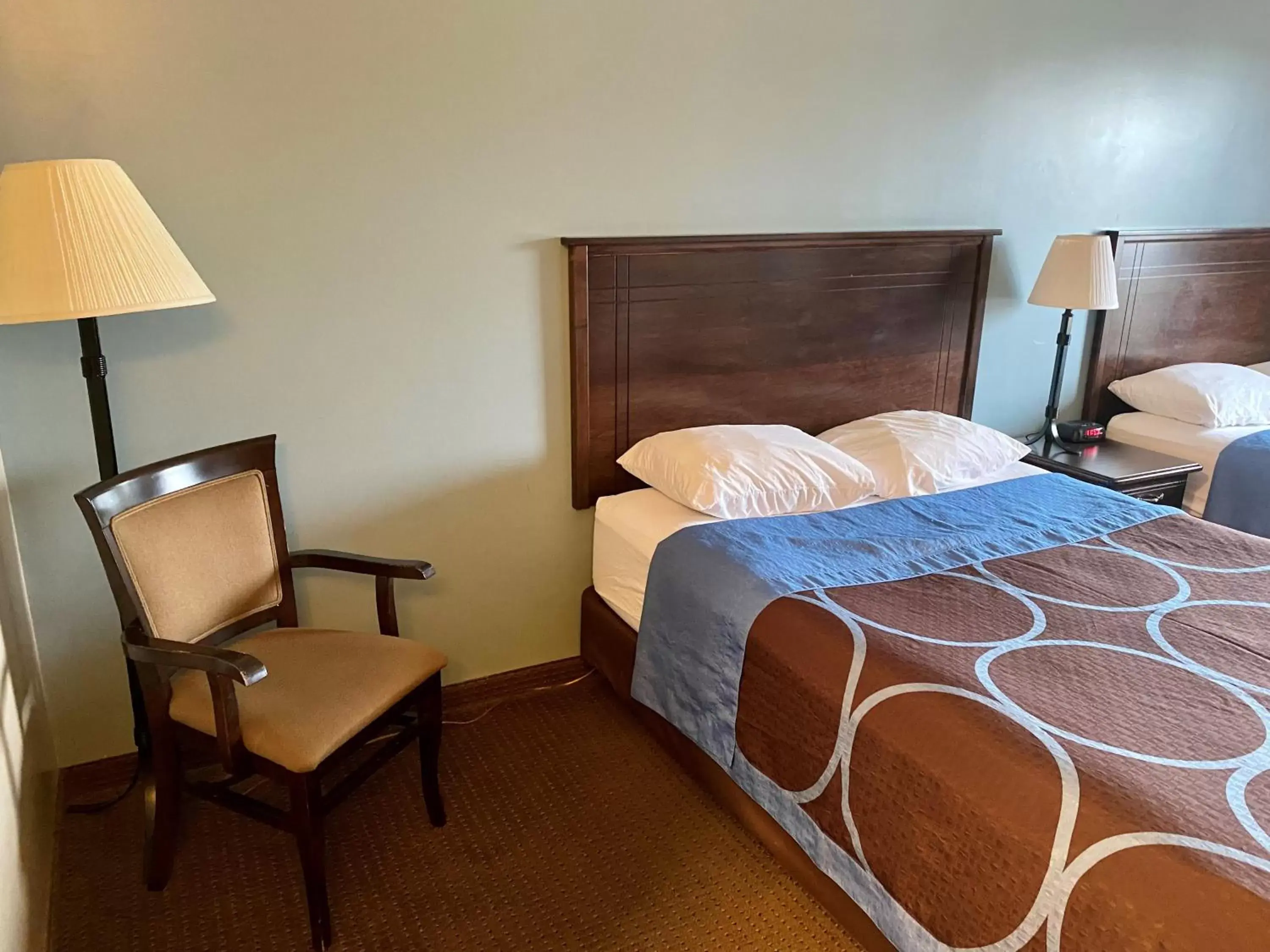 Bed in Super 8 by Wyndham Edmonton South