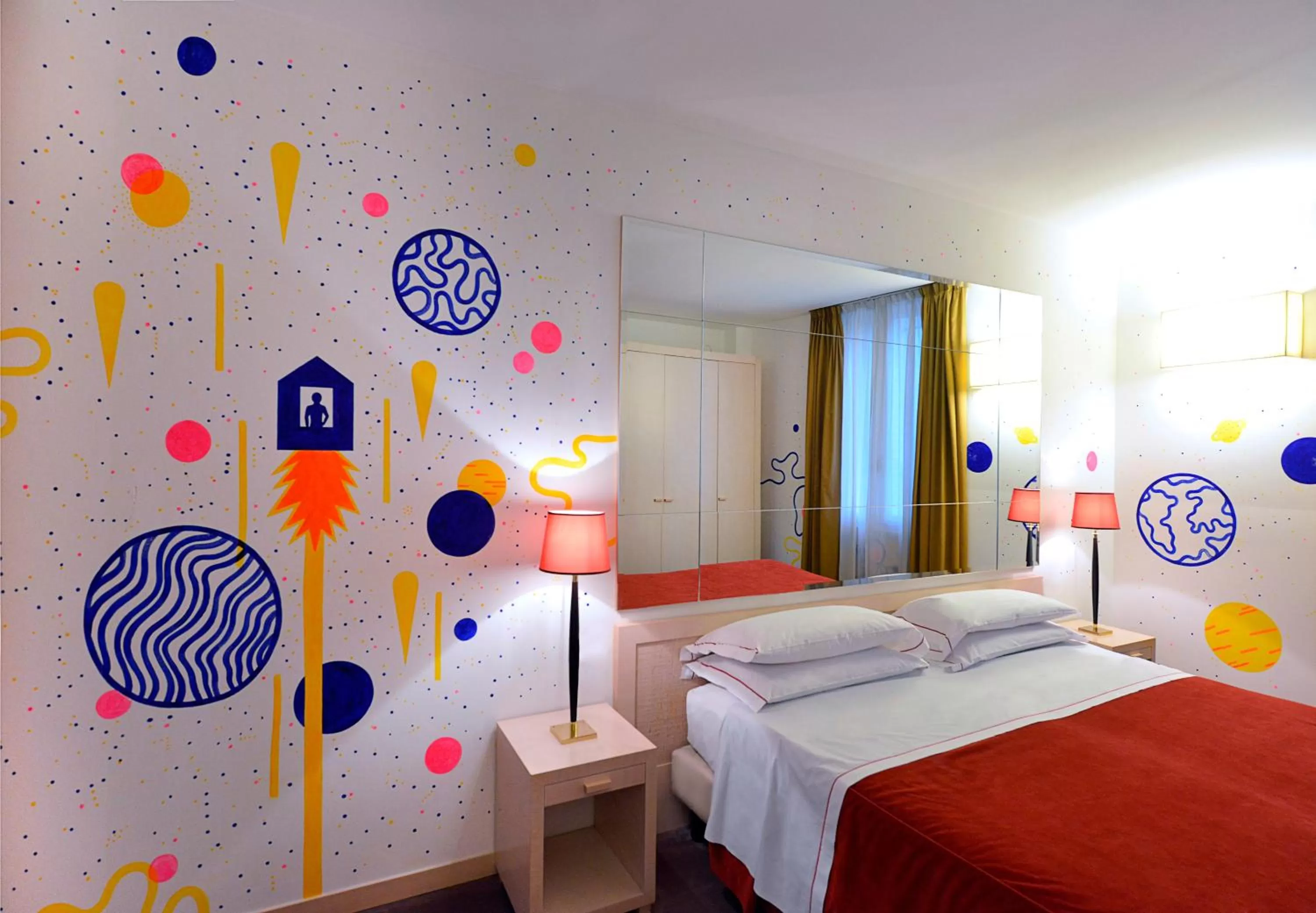 Photo of the whole room, Bed in Phi Hotel Bologna