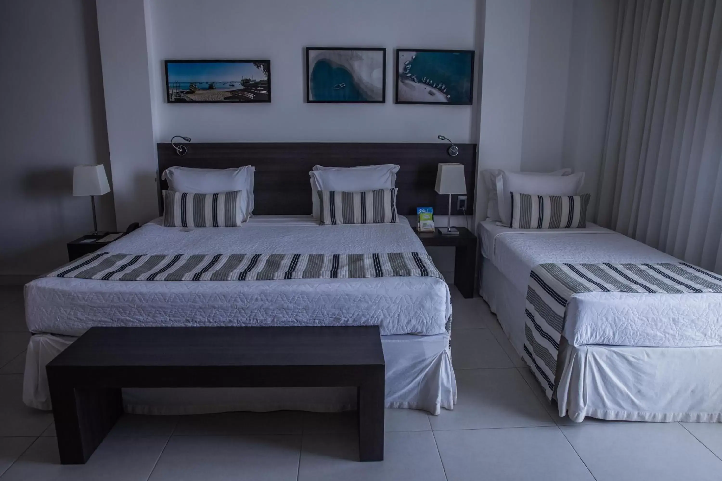 Bed in Crocobeach Hotel