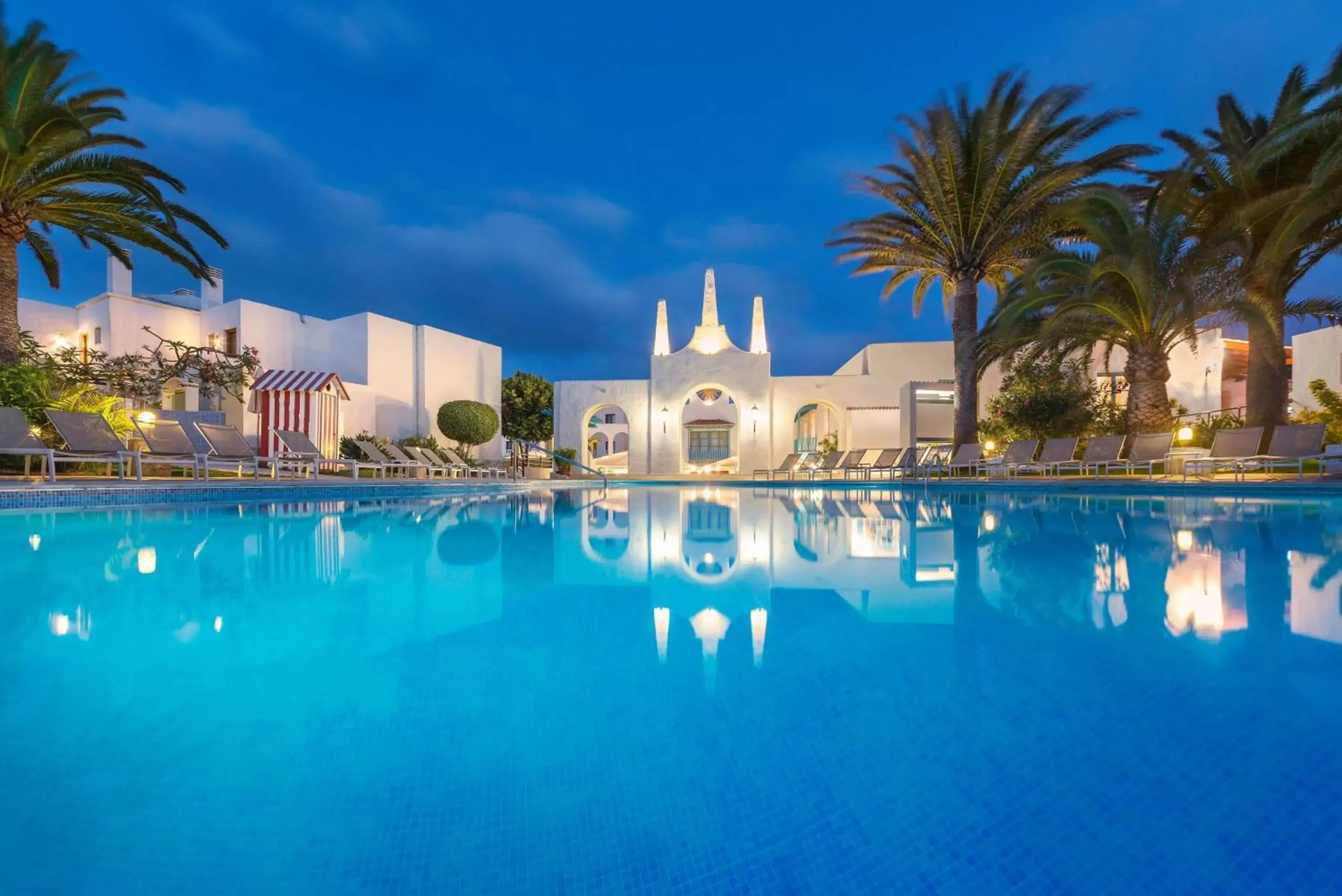 Night, Swimming Pool in Alua Suites Fuerteventura - All Inclusive