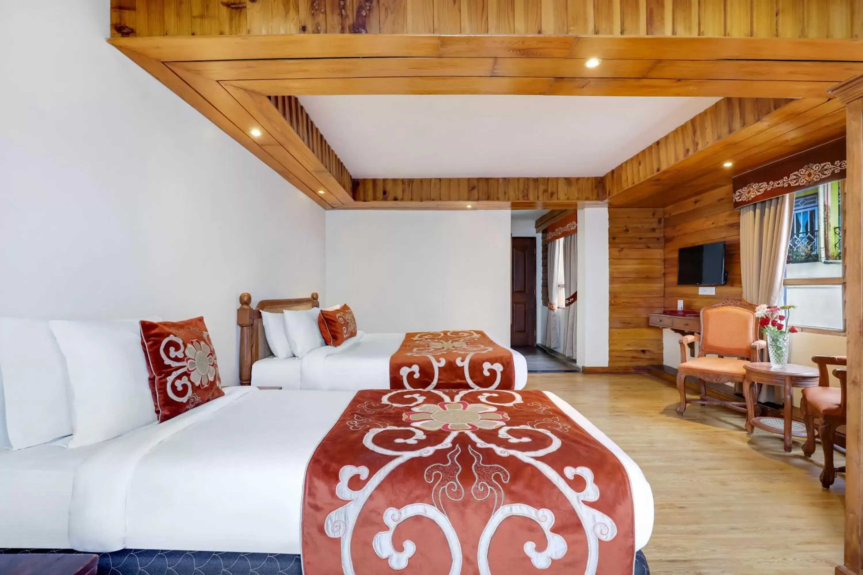 Bed in Summit Hermon Hotel & Spa