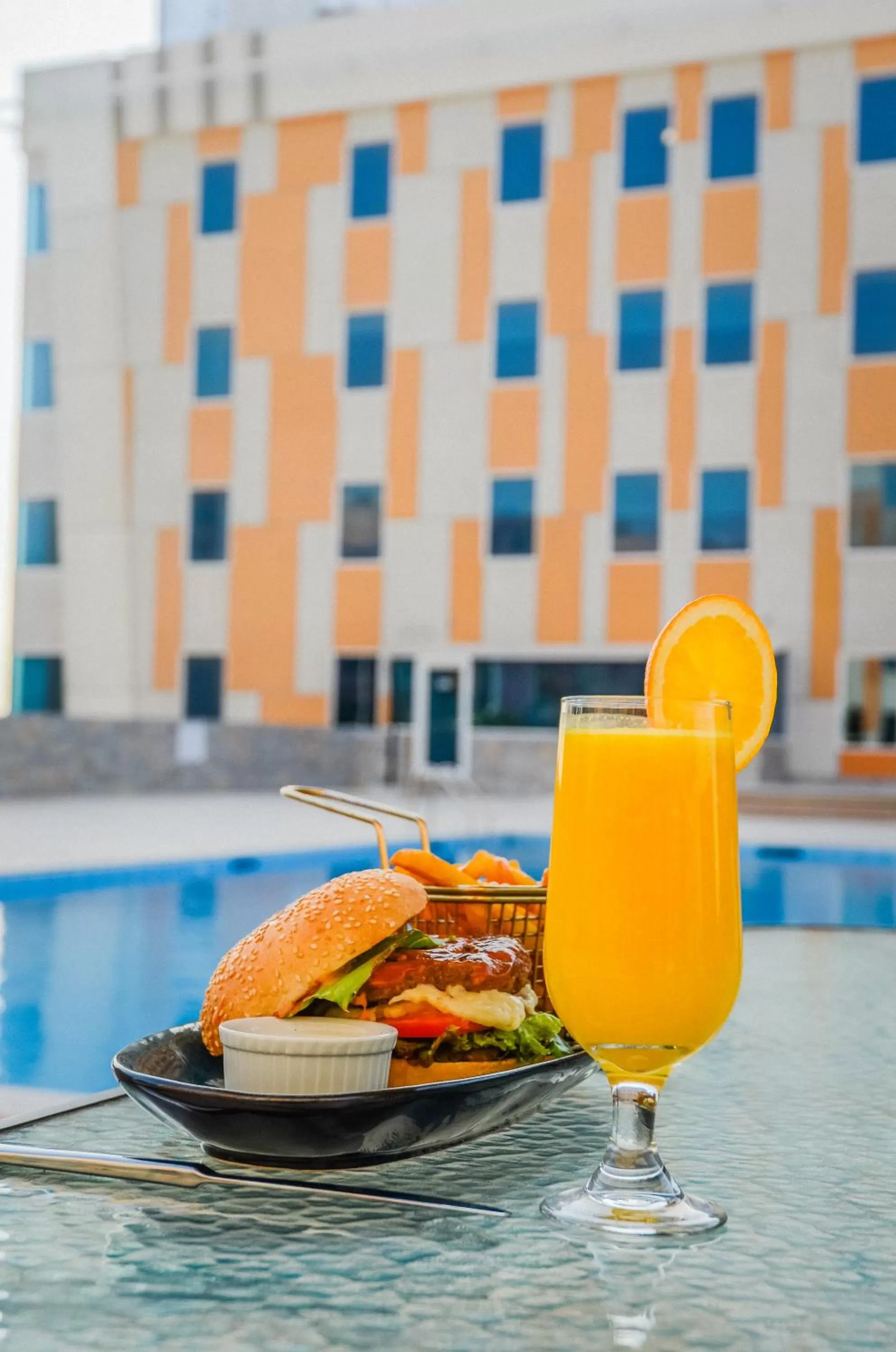 Swimming pool in VOGO Grand Hotel Formerly Best Western Plus Hotel Dubai Academic City