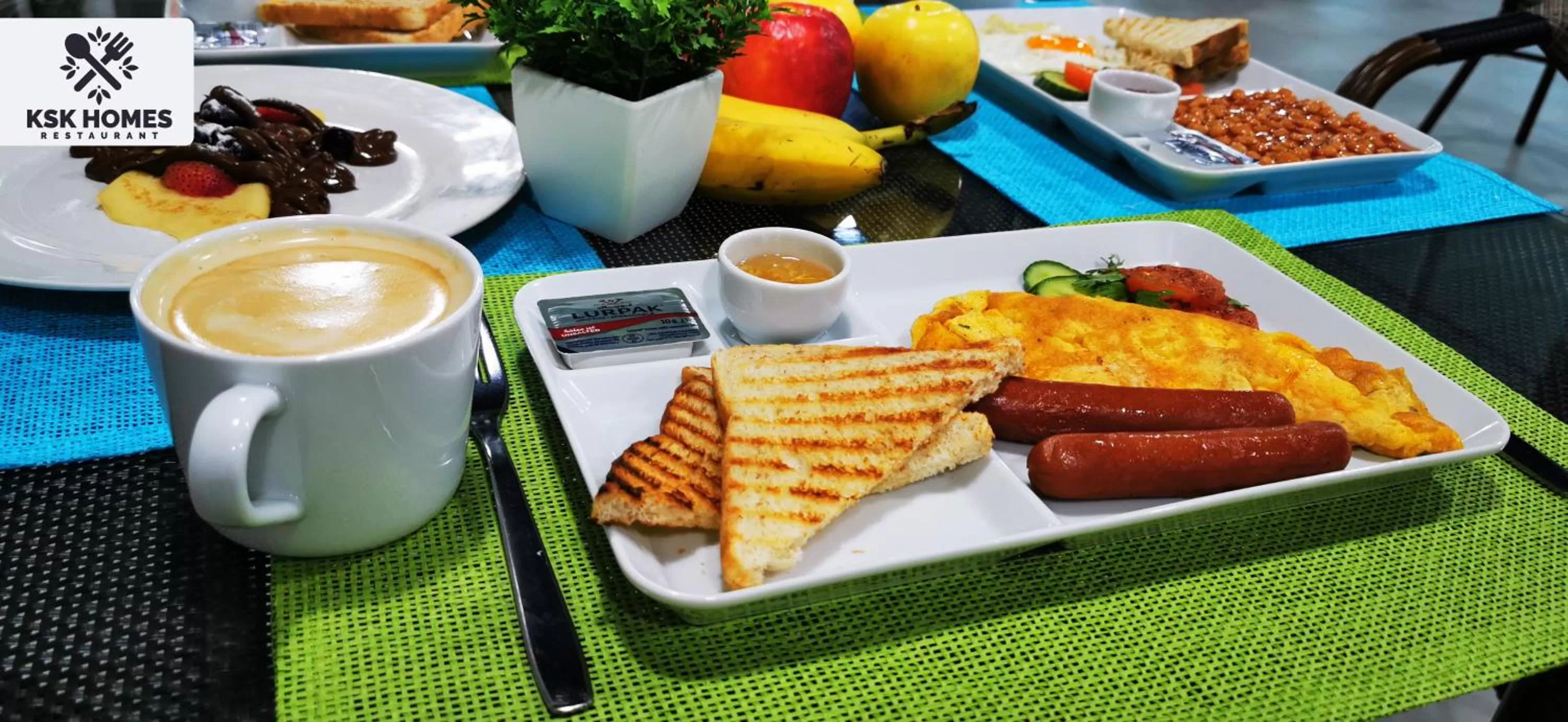 Restaurant/places to eat in KSK Homes Hotel Dubai Academic City