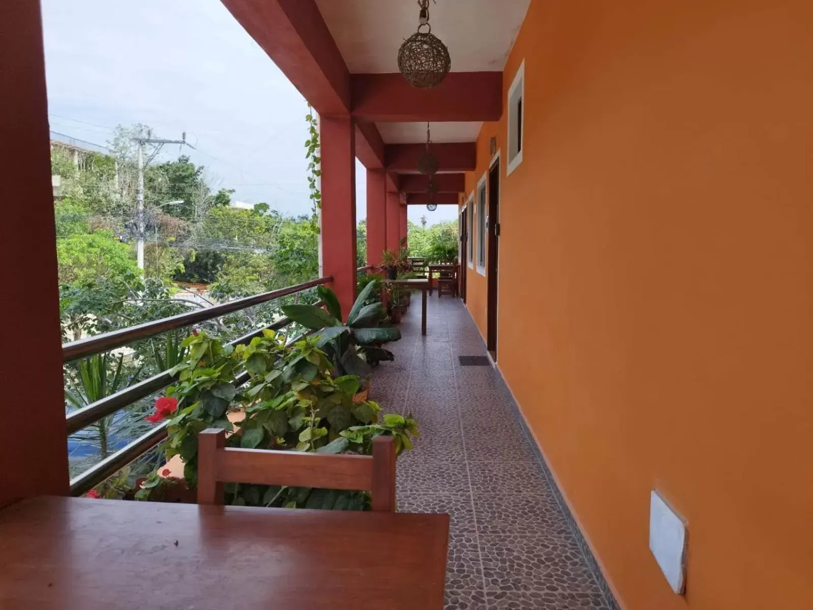 Quiet street view, Balcony/Terrace in Itza La Veleta Tulum
