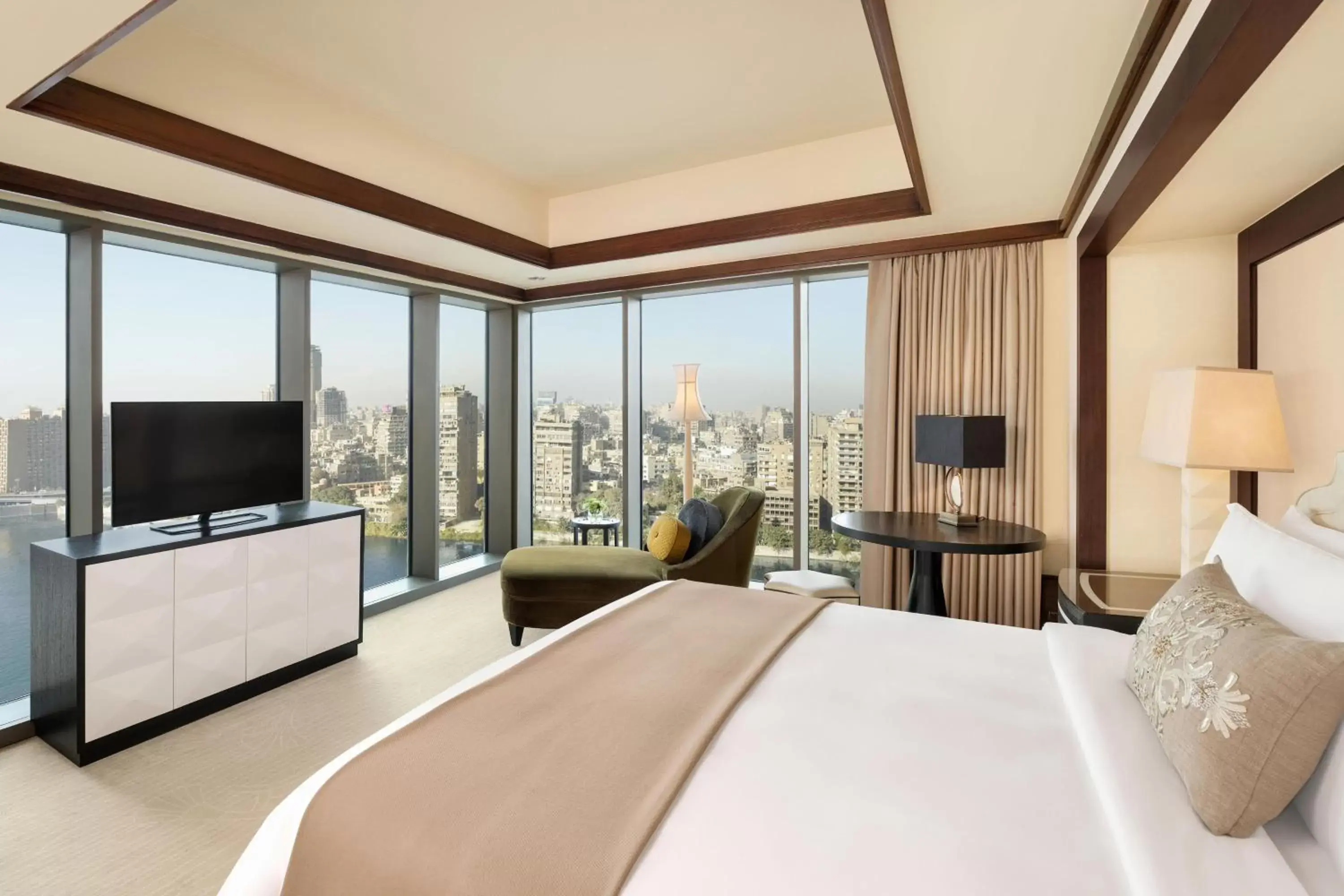St. Regis Suite, 1 Bedroom Larger Suite, 1 King, River view in The St. Regis Cairo St. Regis Suite, 1 Bedroom Larger Suite, 1 King, River view in The St. Regis Cairo