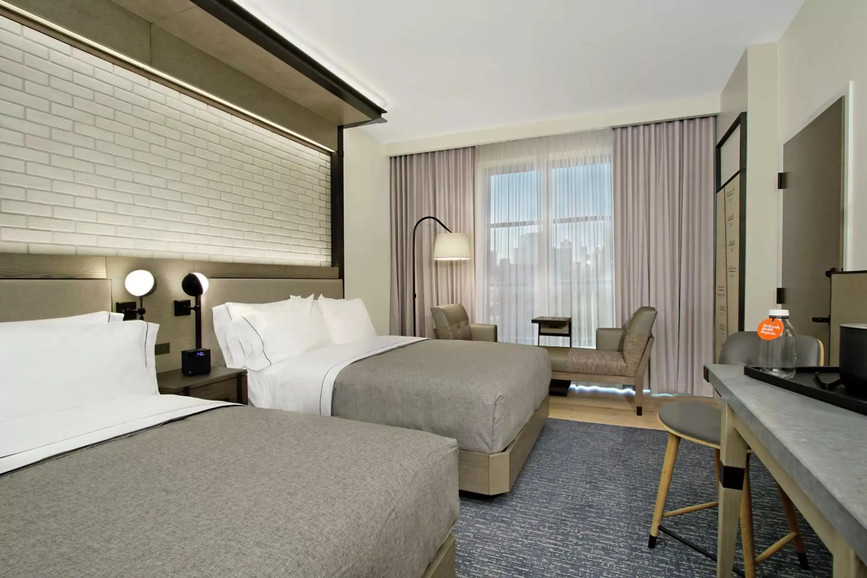 Queen Room with Two Queen Beds - Hearing Accessible in Canopy By Hilton Columbus Downtown Short North