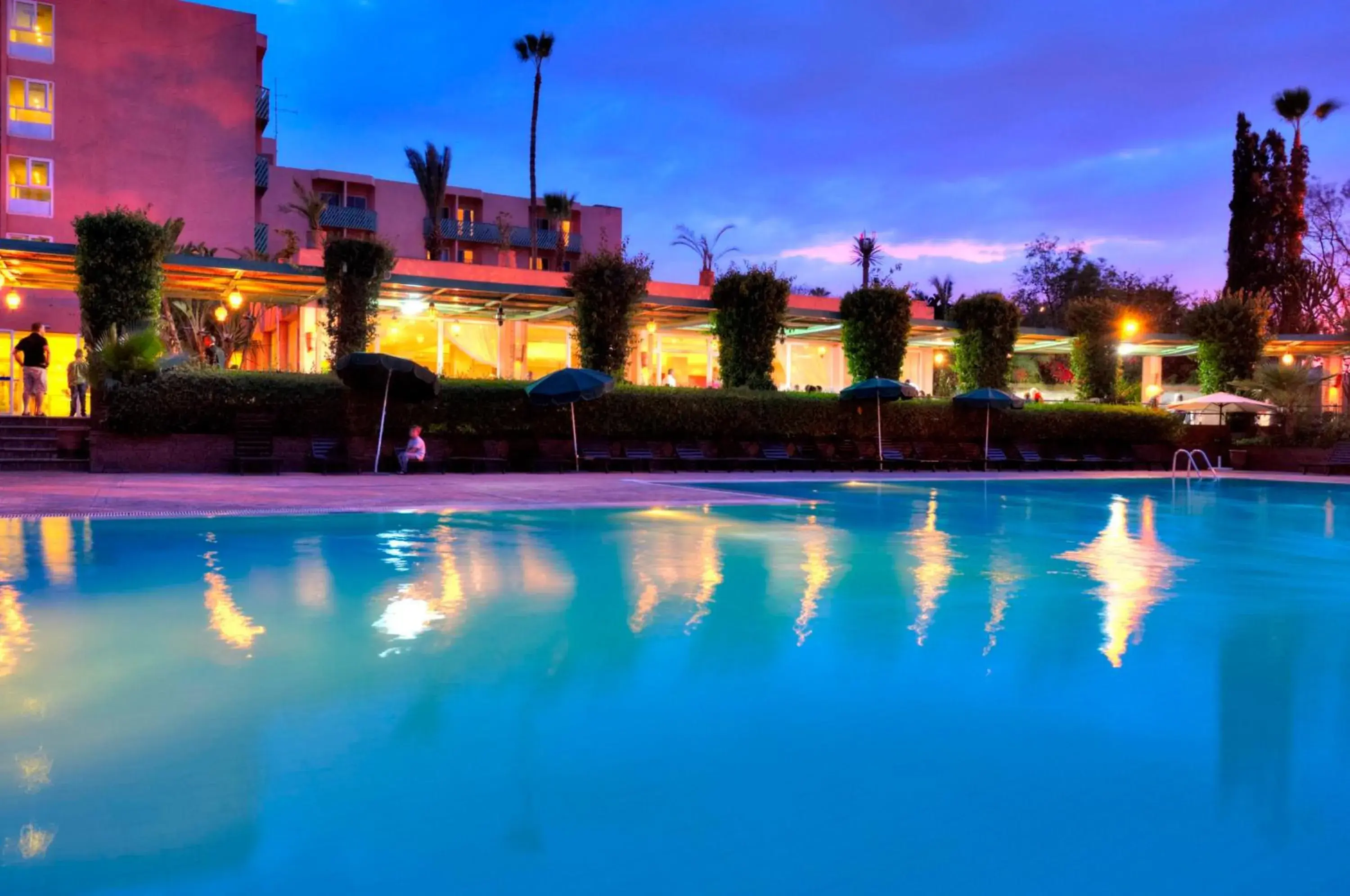 Swimming Pool in Hotel Farah Marrakech