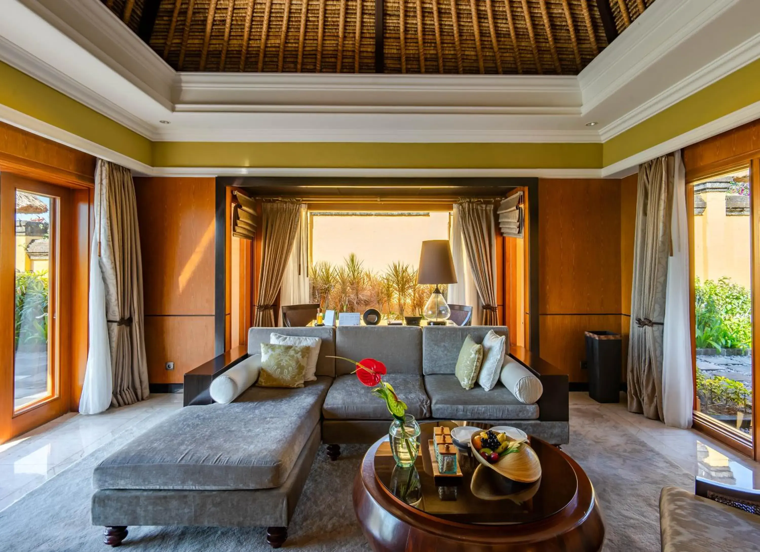 Living room in AYANA Villas Bali