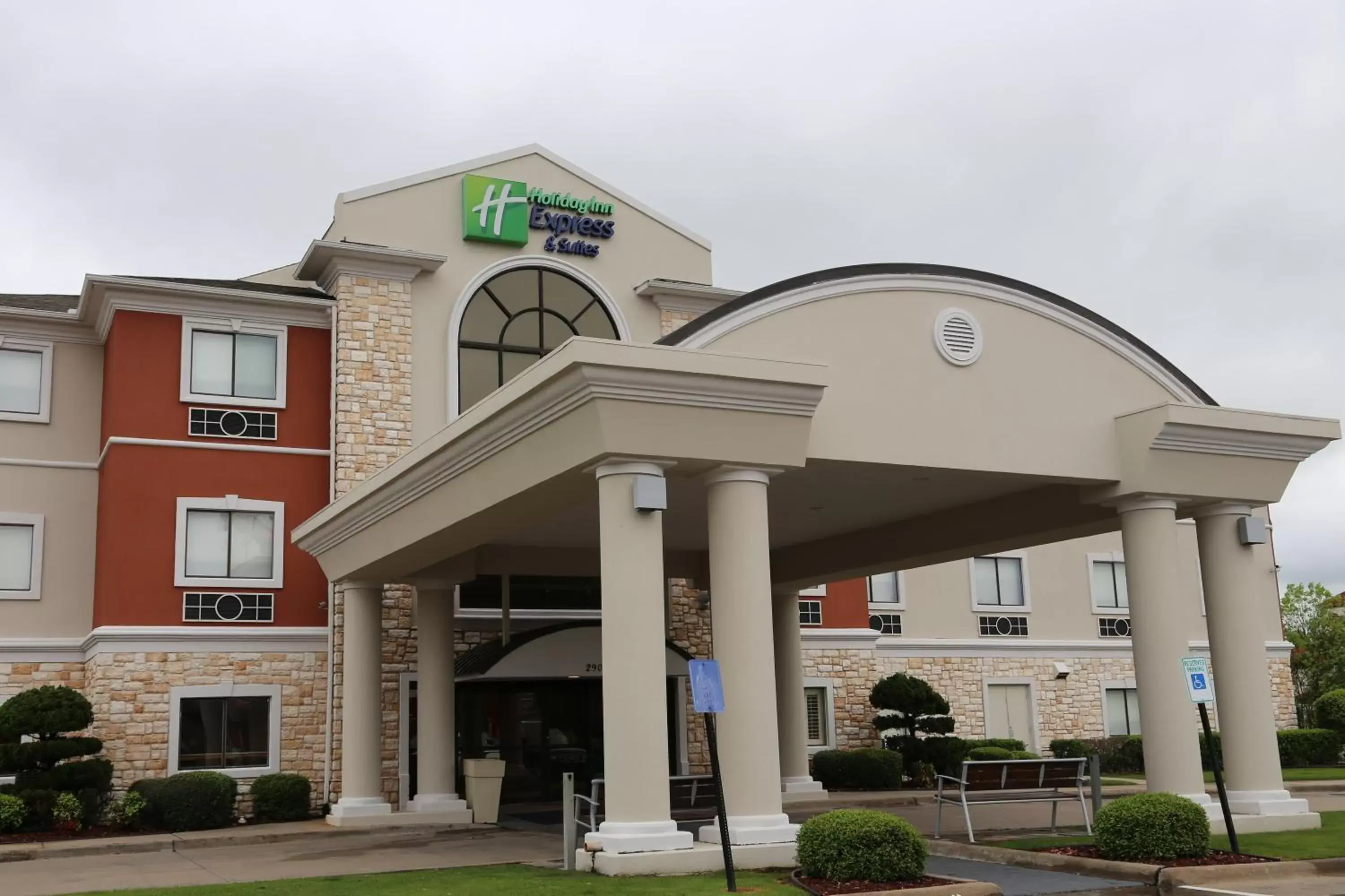 Property building in Holiday Inn Express Hotel & Suites Greenville, an IHG Hotel