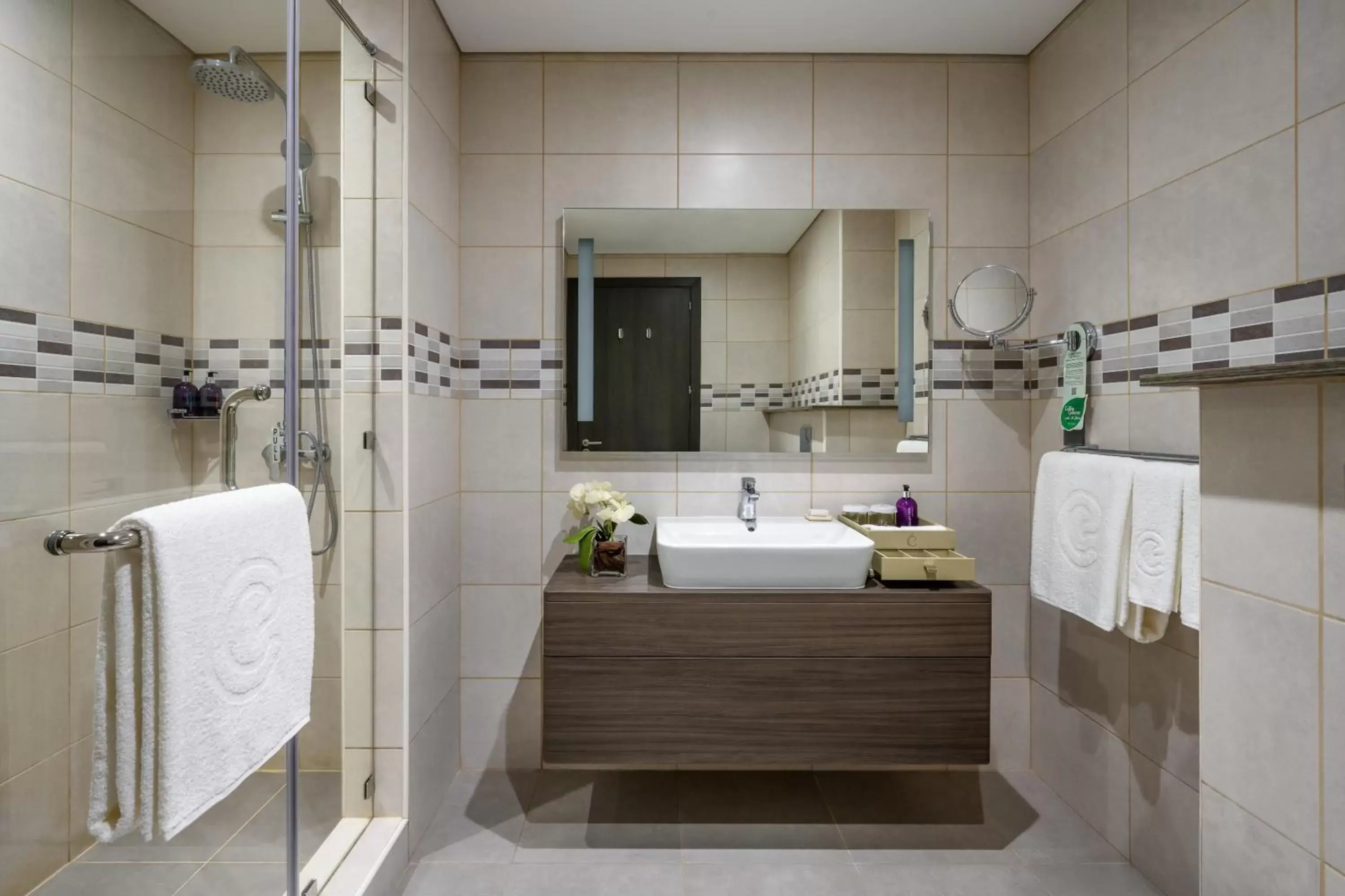 Shower, Bathroom in Centara West Bay Hotel & Residences Doha