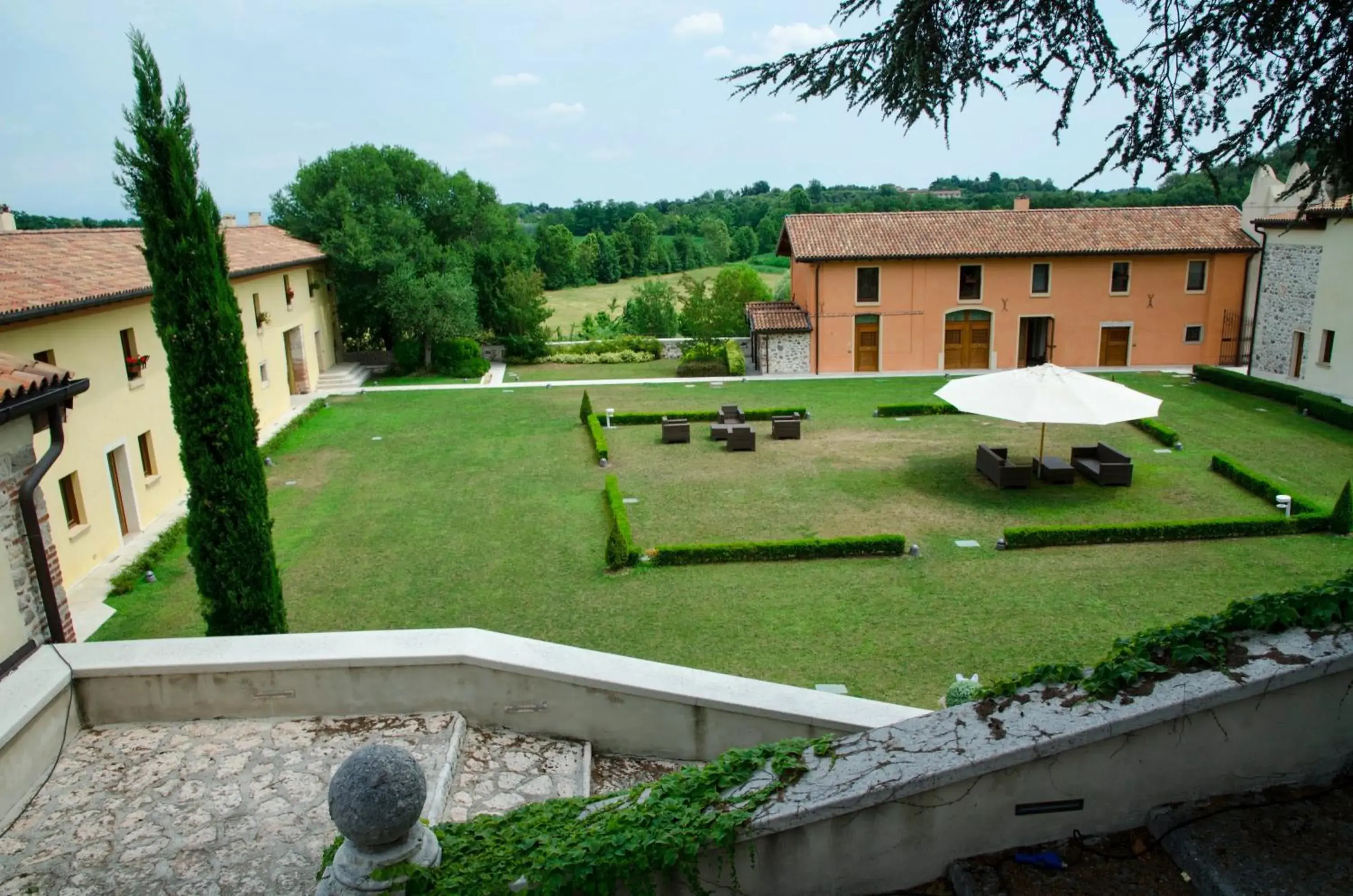 Garden in Relais Corte Cavalli