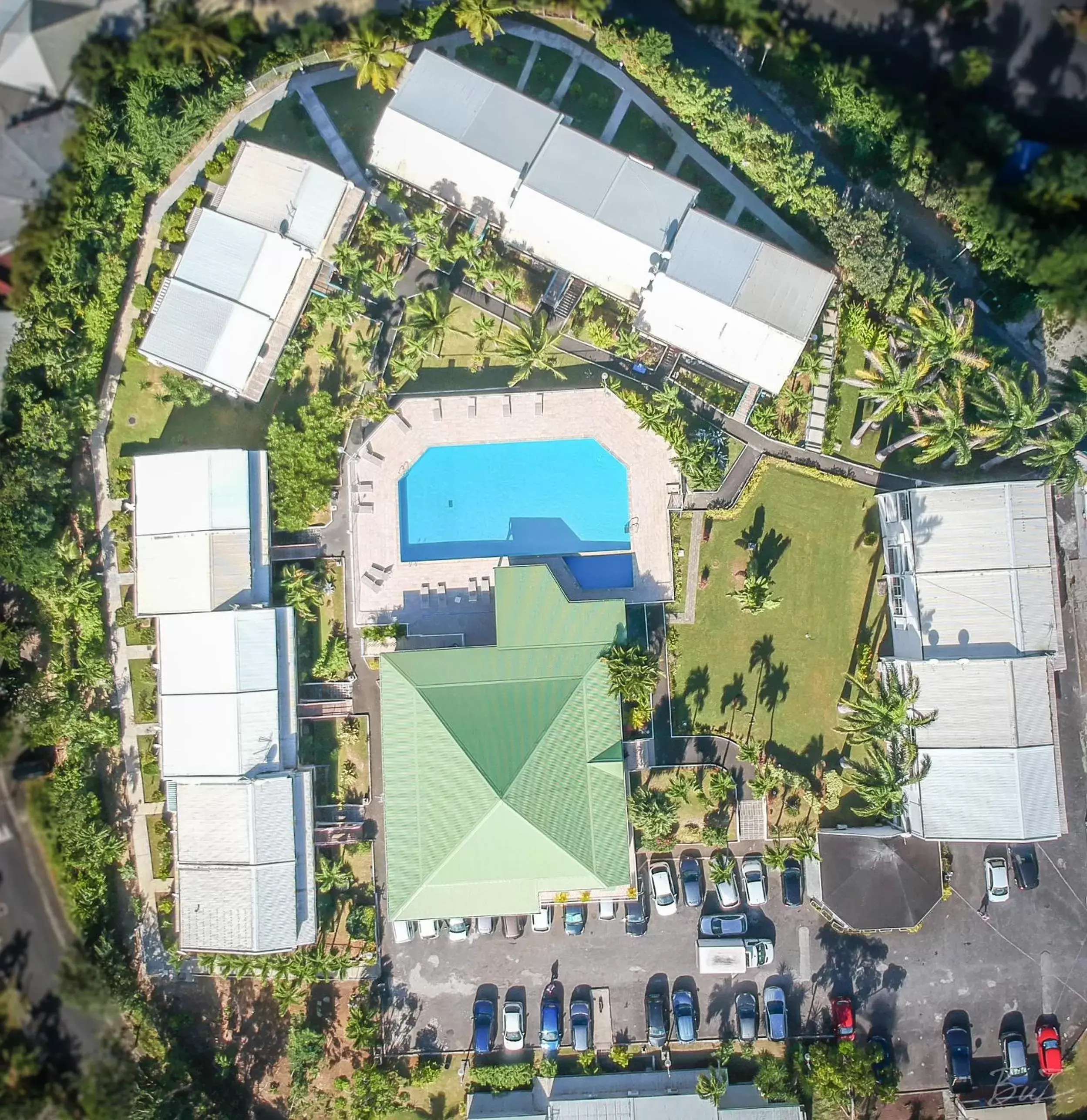 Bird's eye view, Bird's-eye View in Hotel Village Soleil