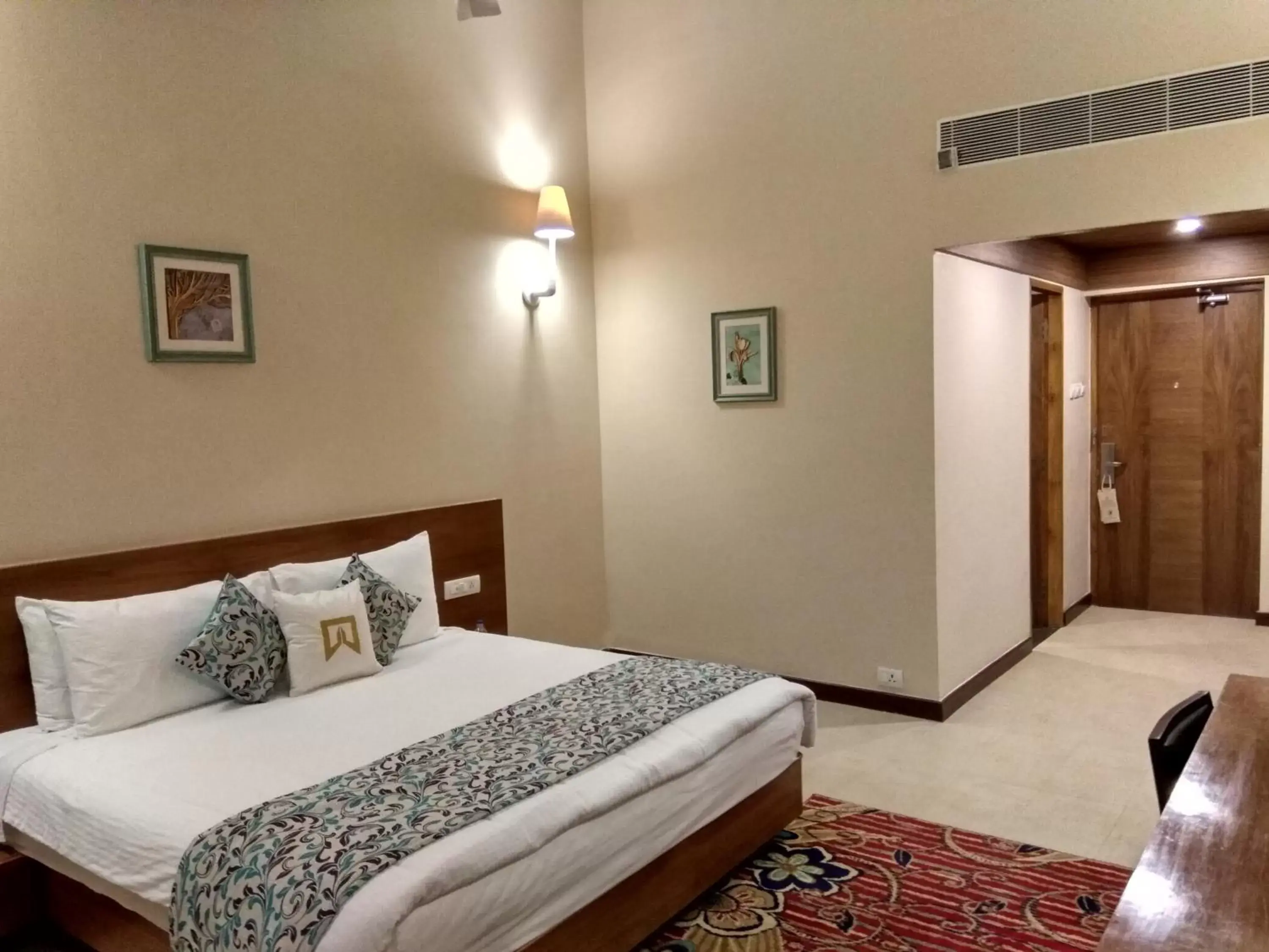 Bedroom, Bed in Welcomhotel by ITC Hotels, Kences Palm Beach, Mamallapuram