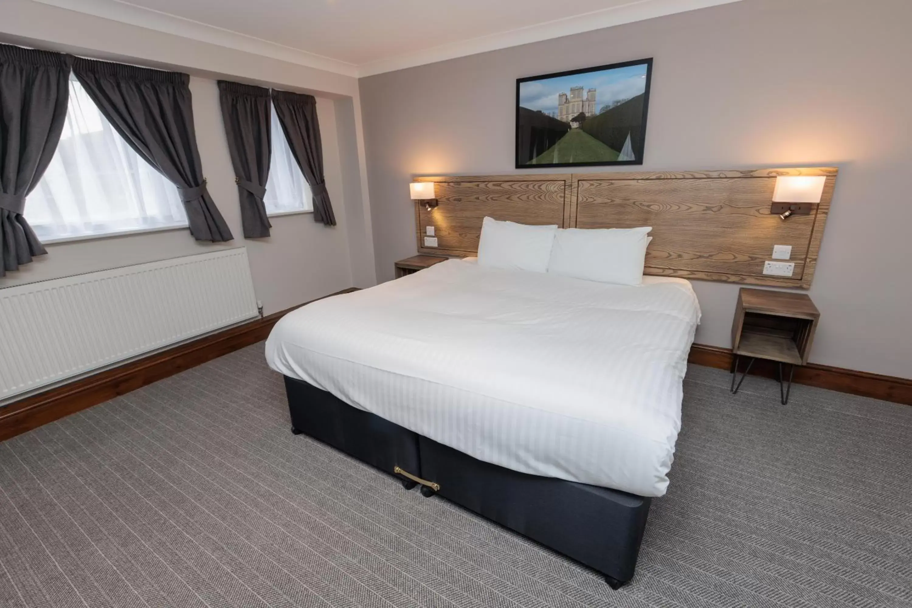 Bedroom, Bed in Boundary, Alfreton by Marston's Inns