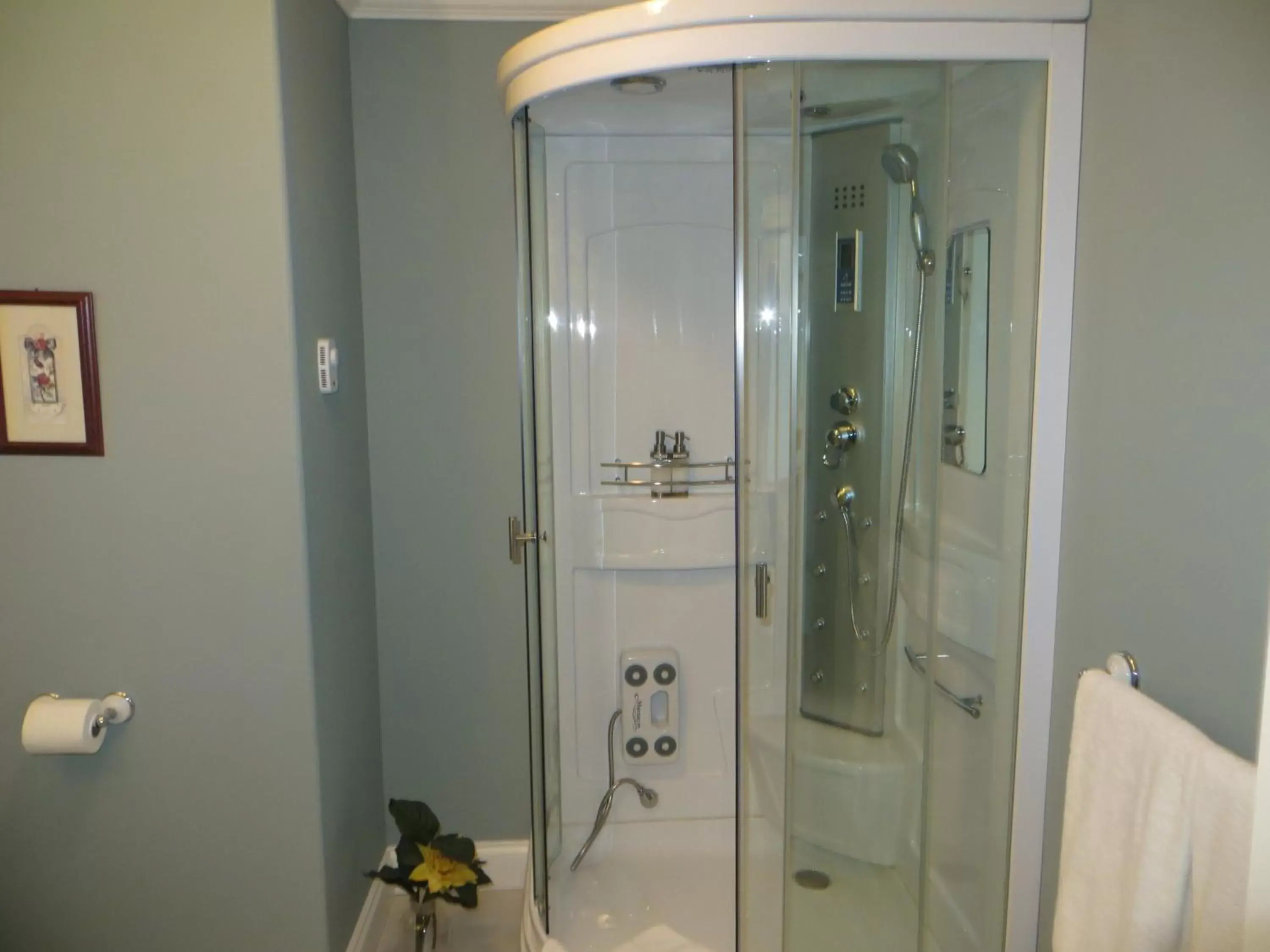 Shower, Bathroom in Lancaster Inn B&B