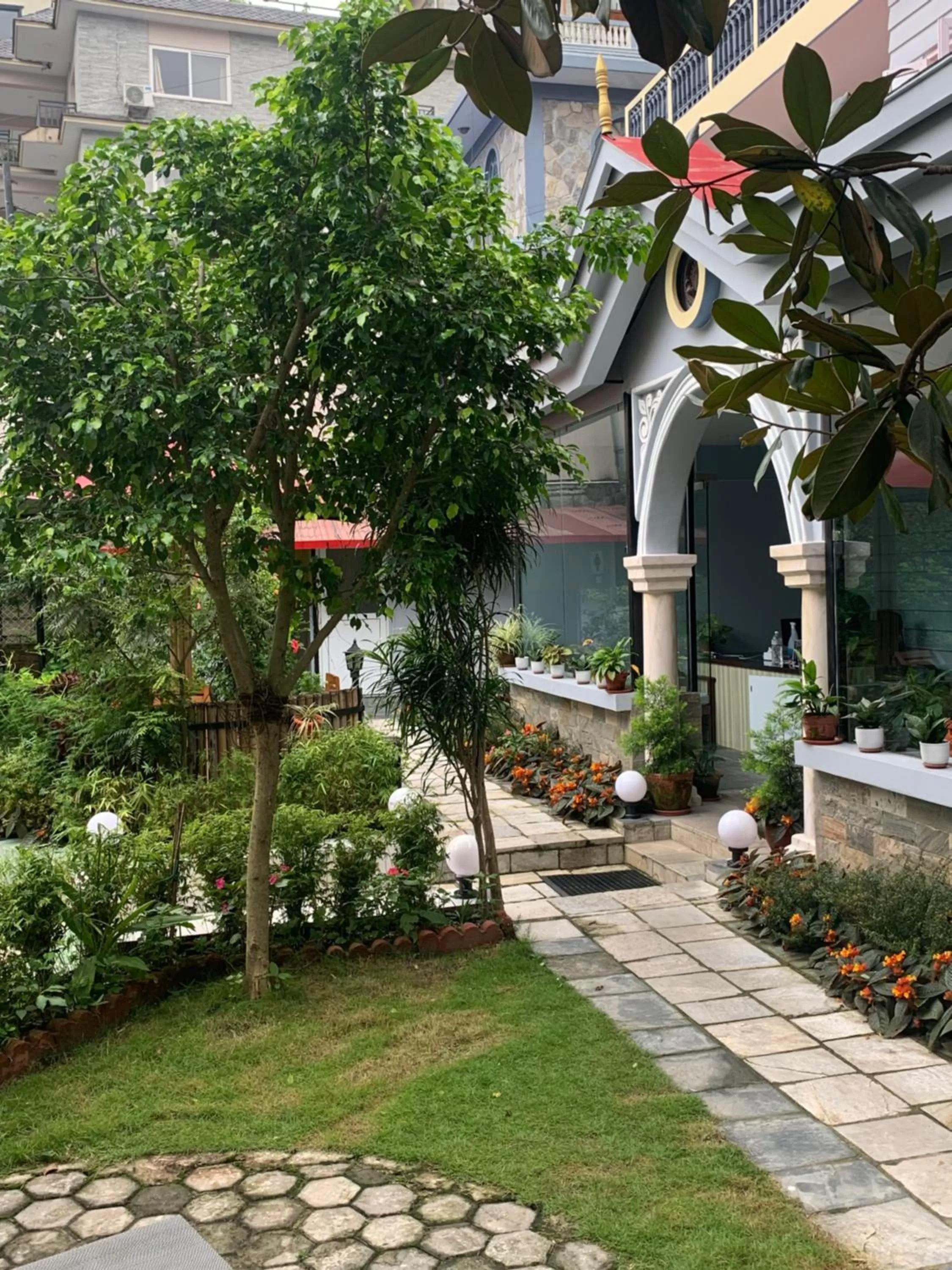 Property building, Garden in Hotel ABC, Boutique Hotel in Pokhara