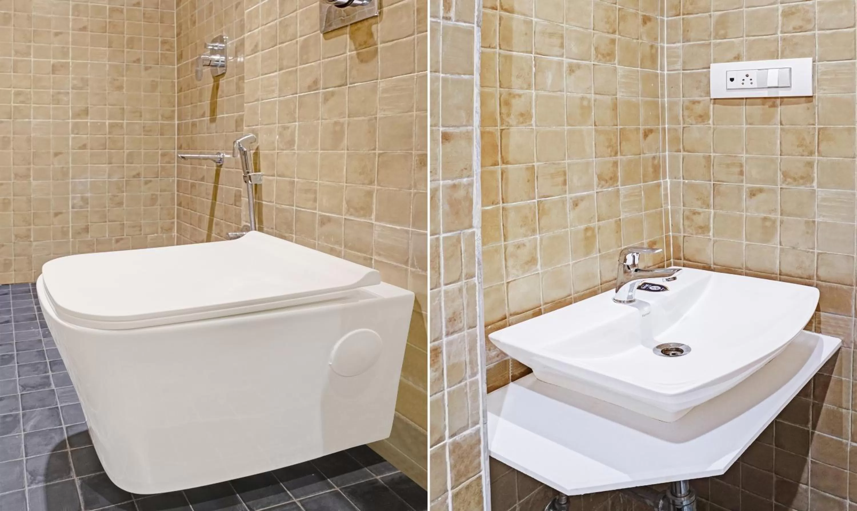 Bathroom in Treebo Premium Widlor Boutique