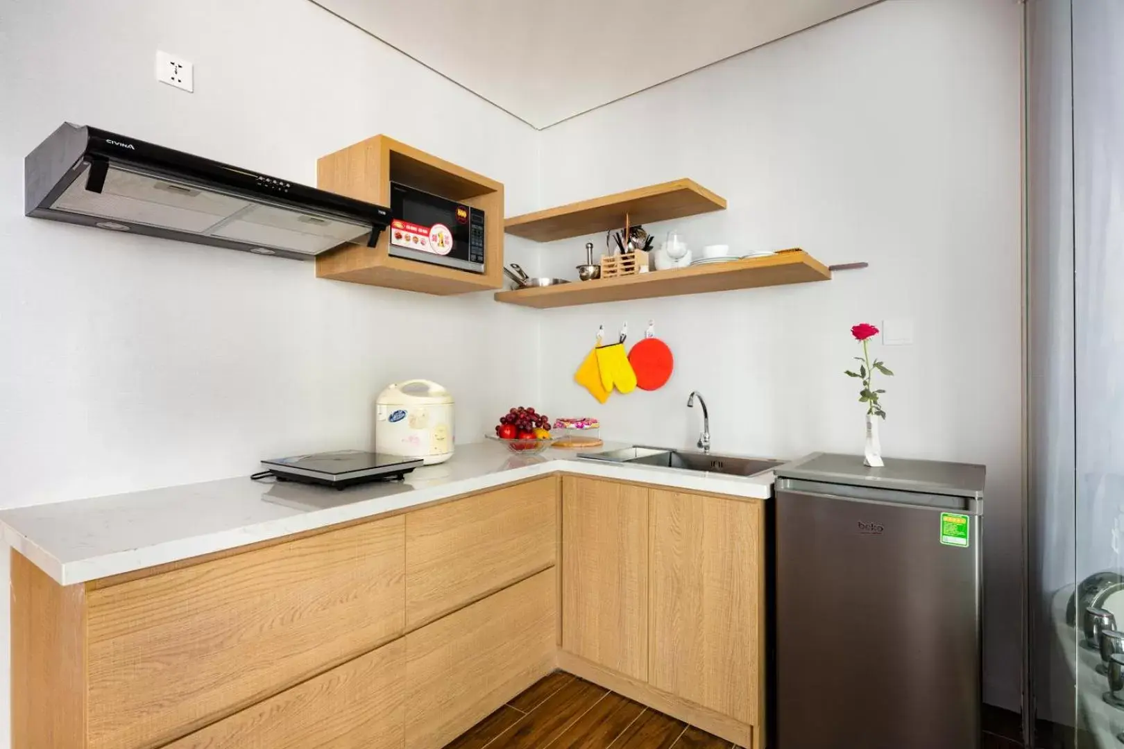 Kitchen or kitchenette, Kitchen/Kitchenette in Smile Hotel Nha Trang