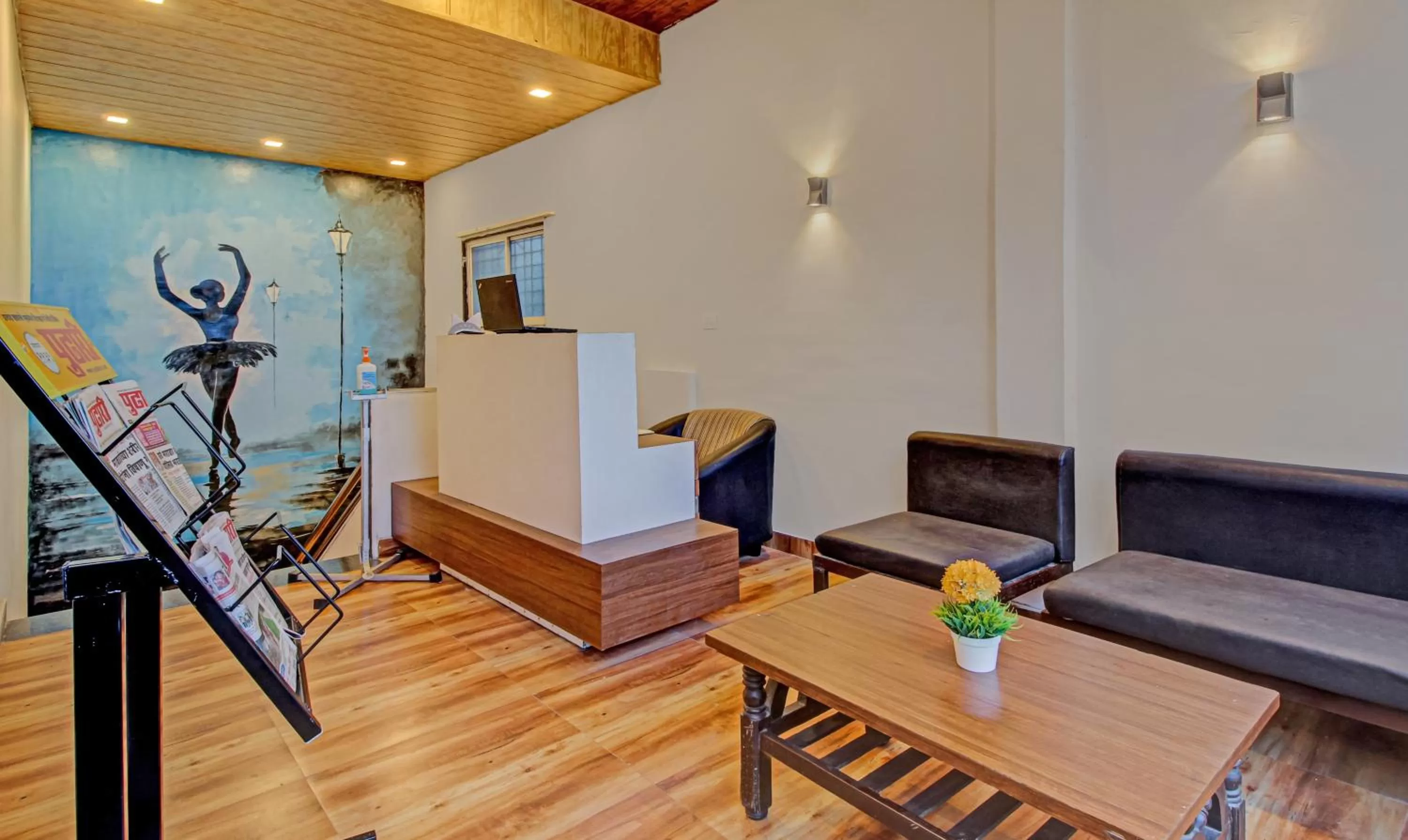 Seating area in Sai Samrat Resort