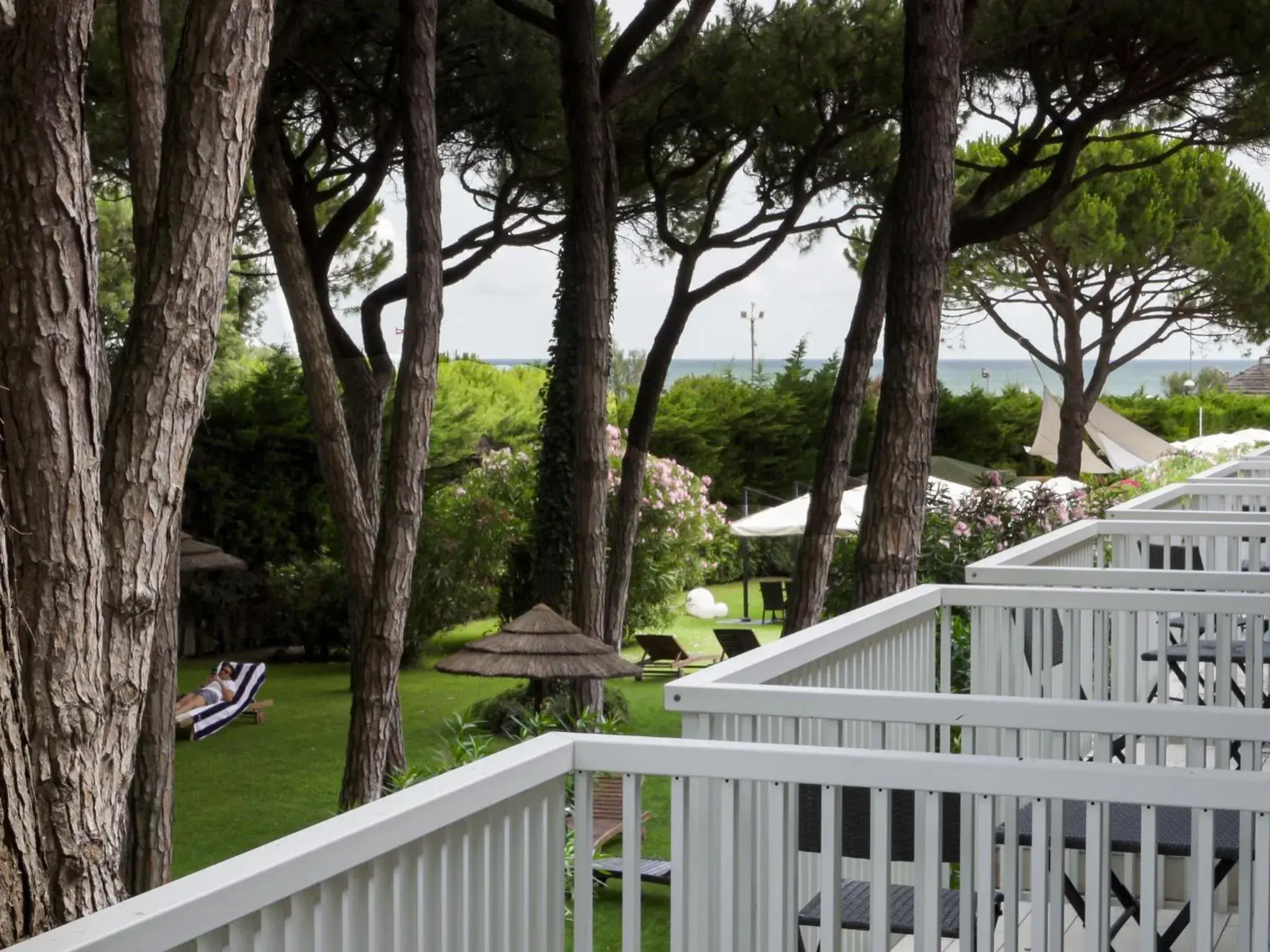 Garden, Balcony/Terrace in Hotel Gallia & Resort