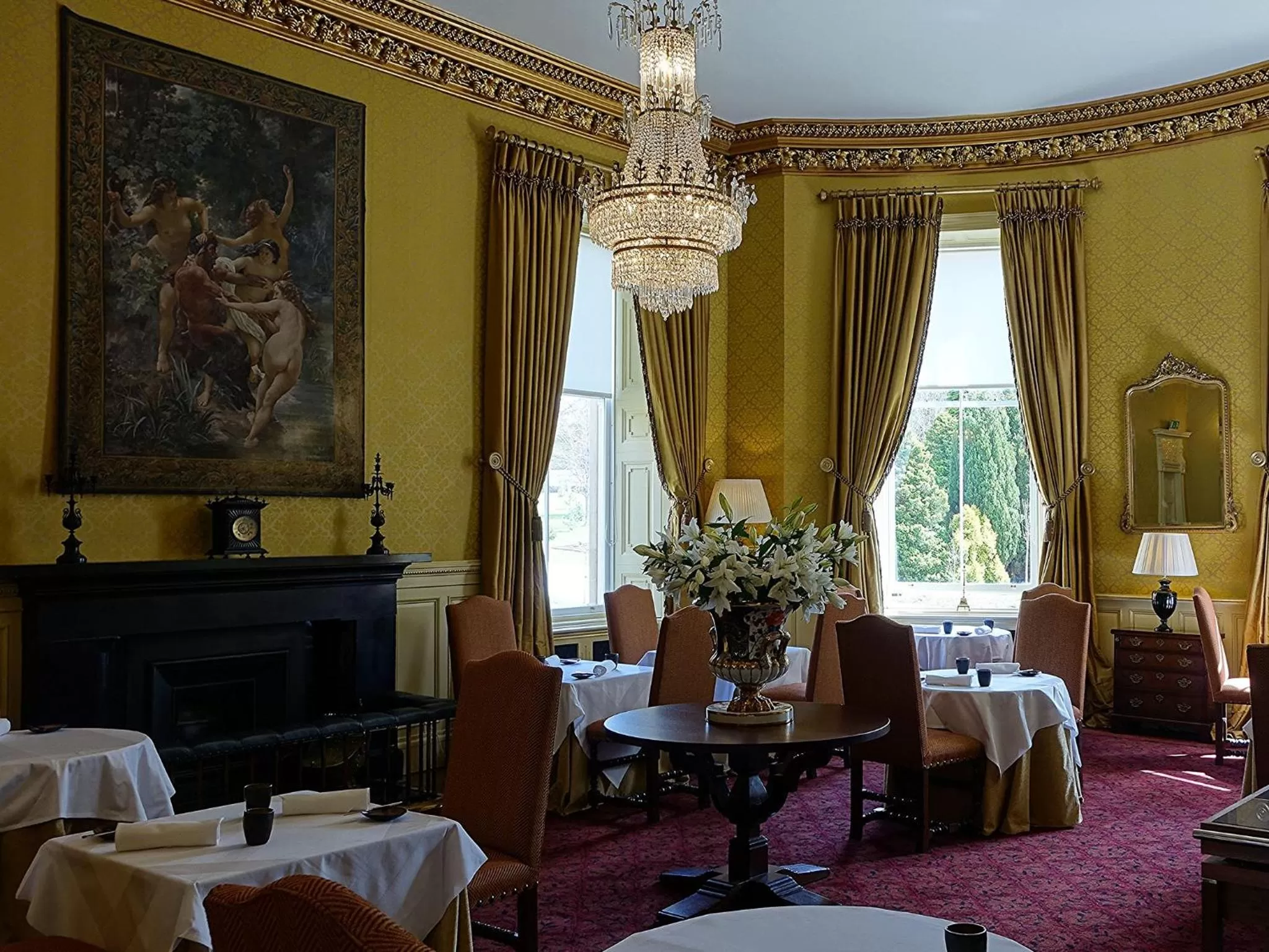 Restaurant/places to eat in Crossbasket Castle, Hotel & Restaurant