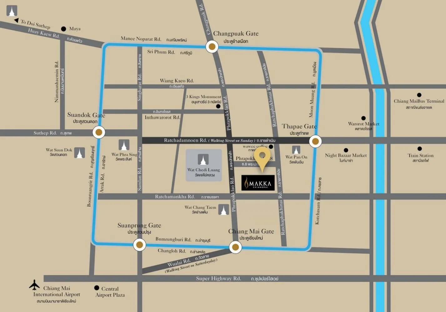 Location in Makka Hotel