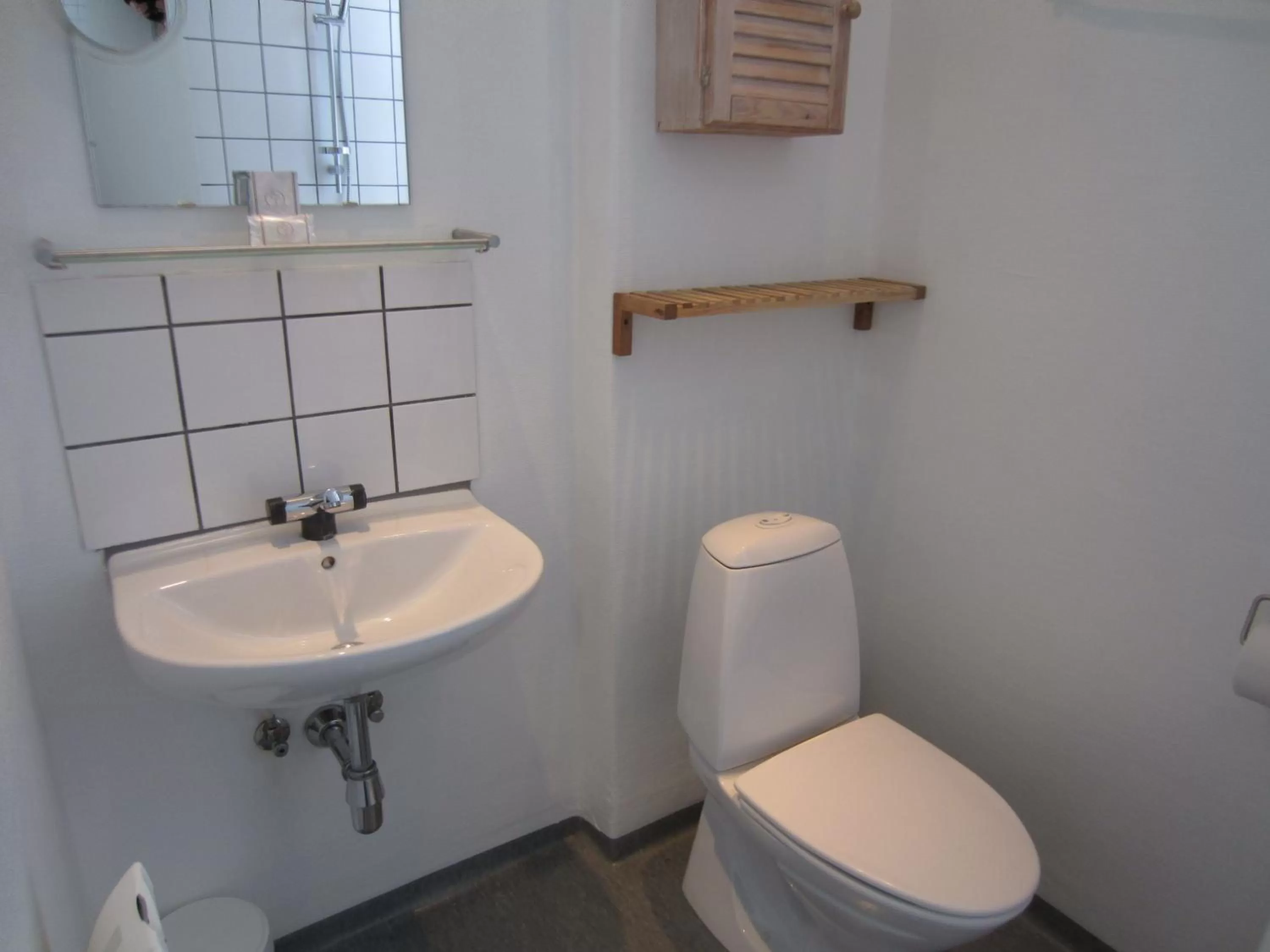 Bathroom in Faaborg Byferie Hotel & Vandrerhjem