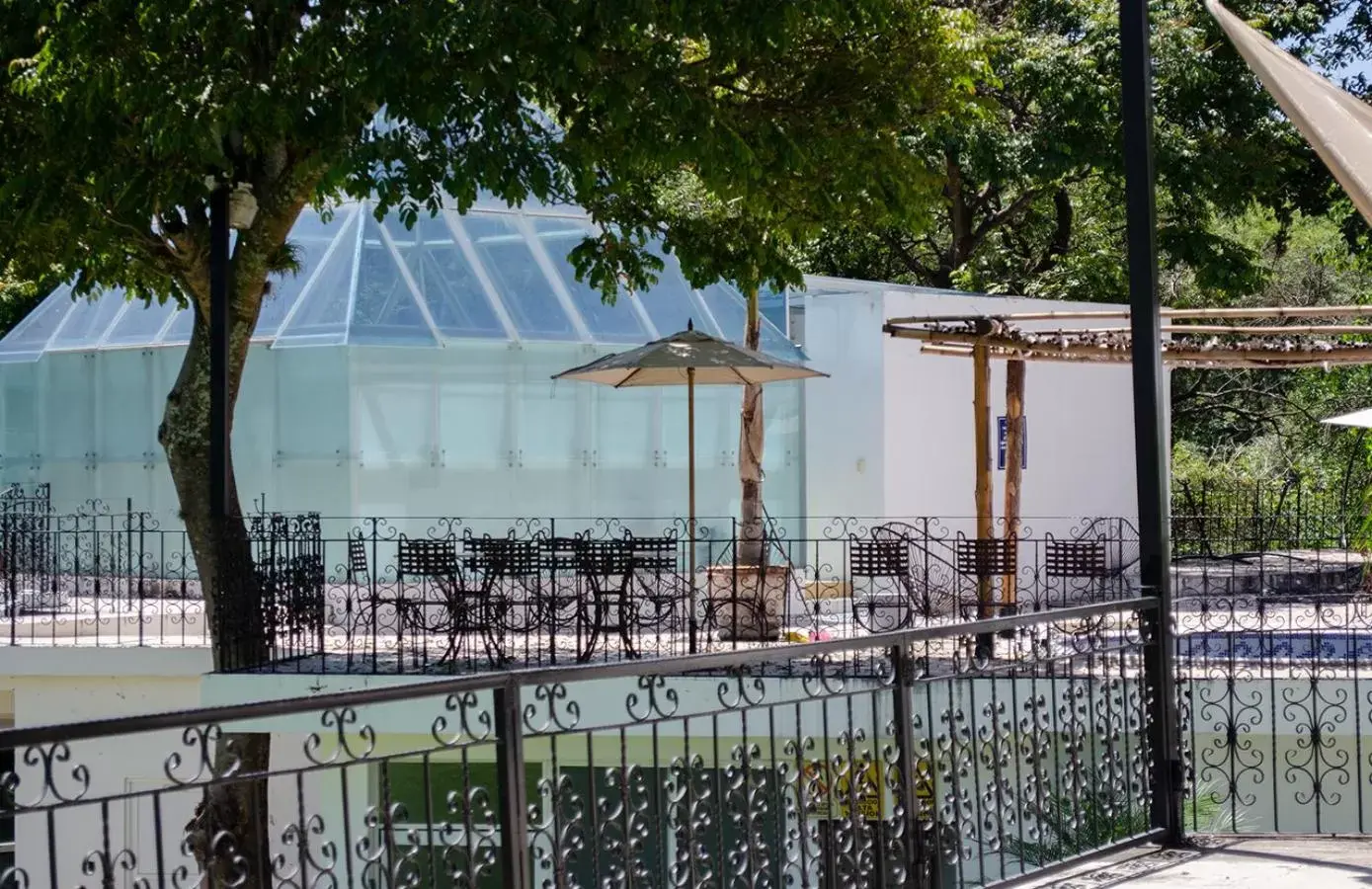 Patio in Hotel Rio Atlixco