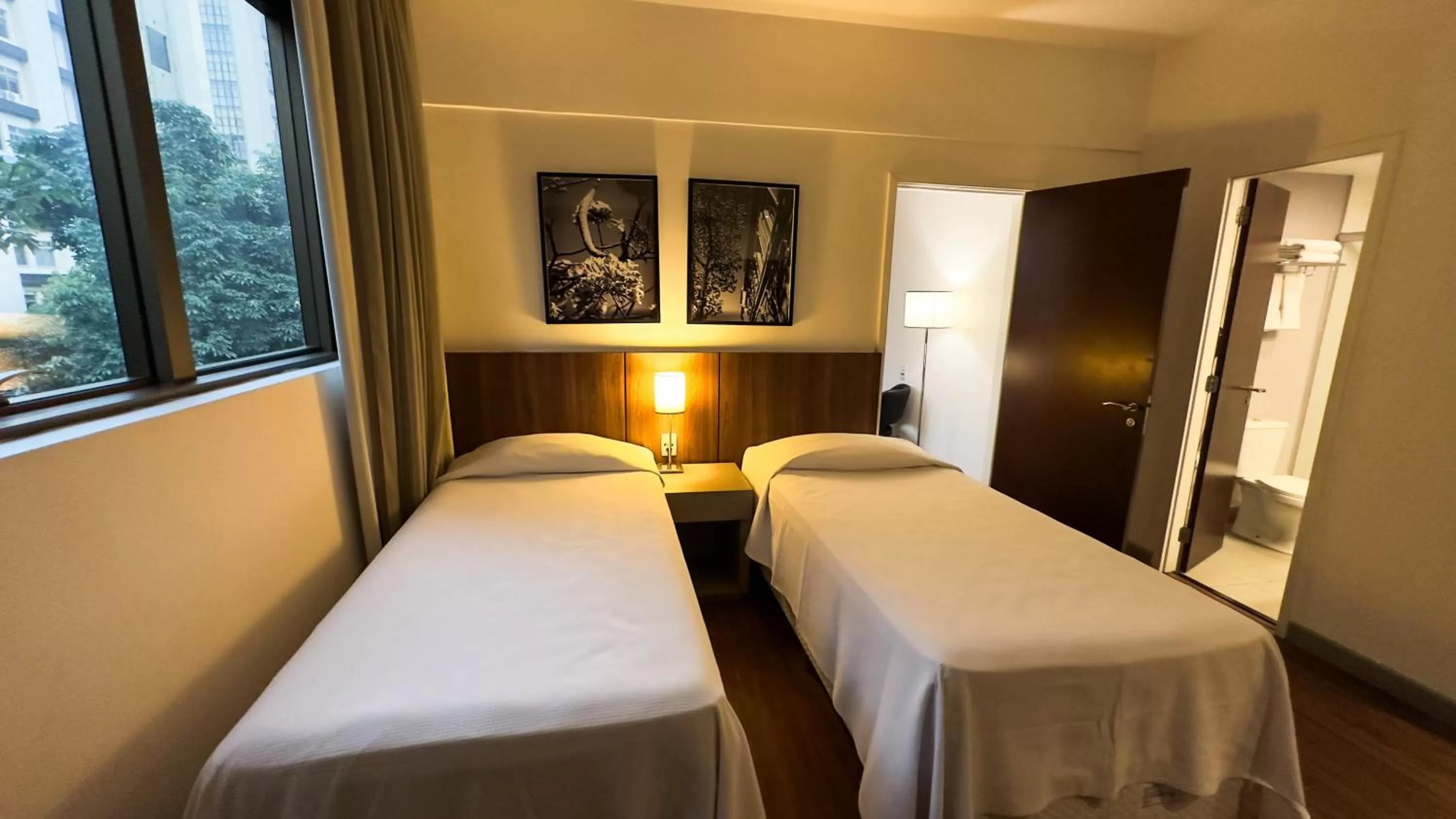 Photo of the whole room, Bed in Hotel Vivenzo Savassi Belo Horizonte