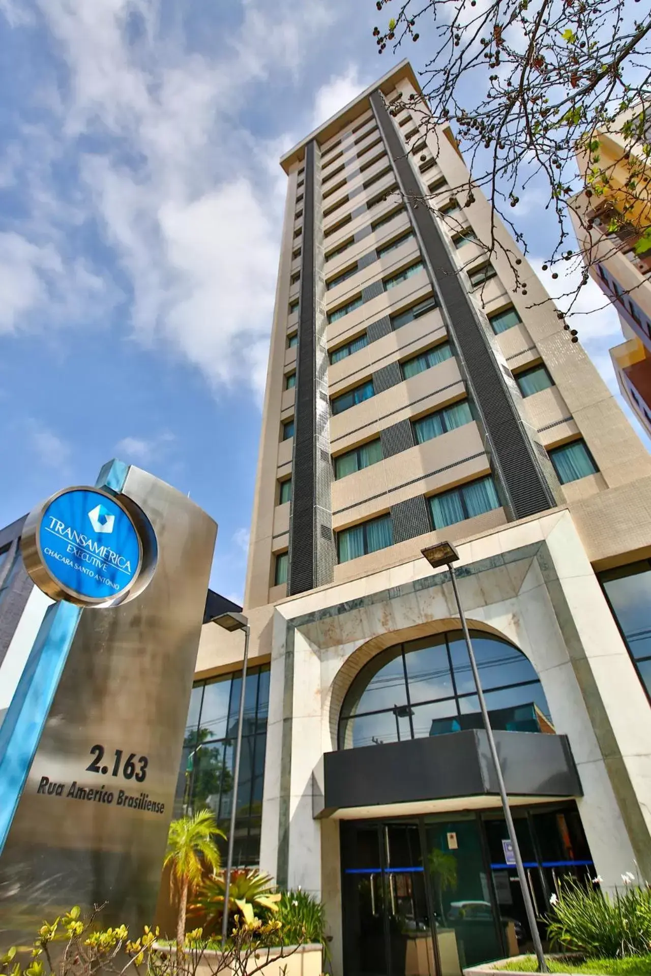 Facade/entrance, Property Building in Transamerica Executive Chácara Santo Antônio